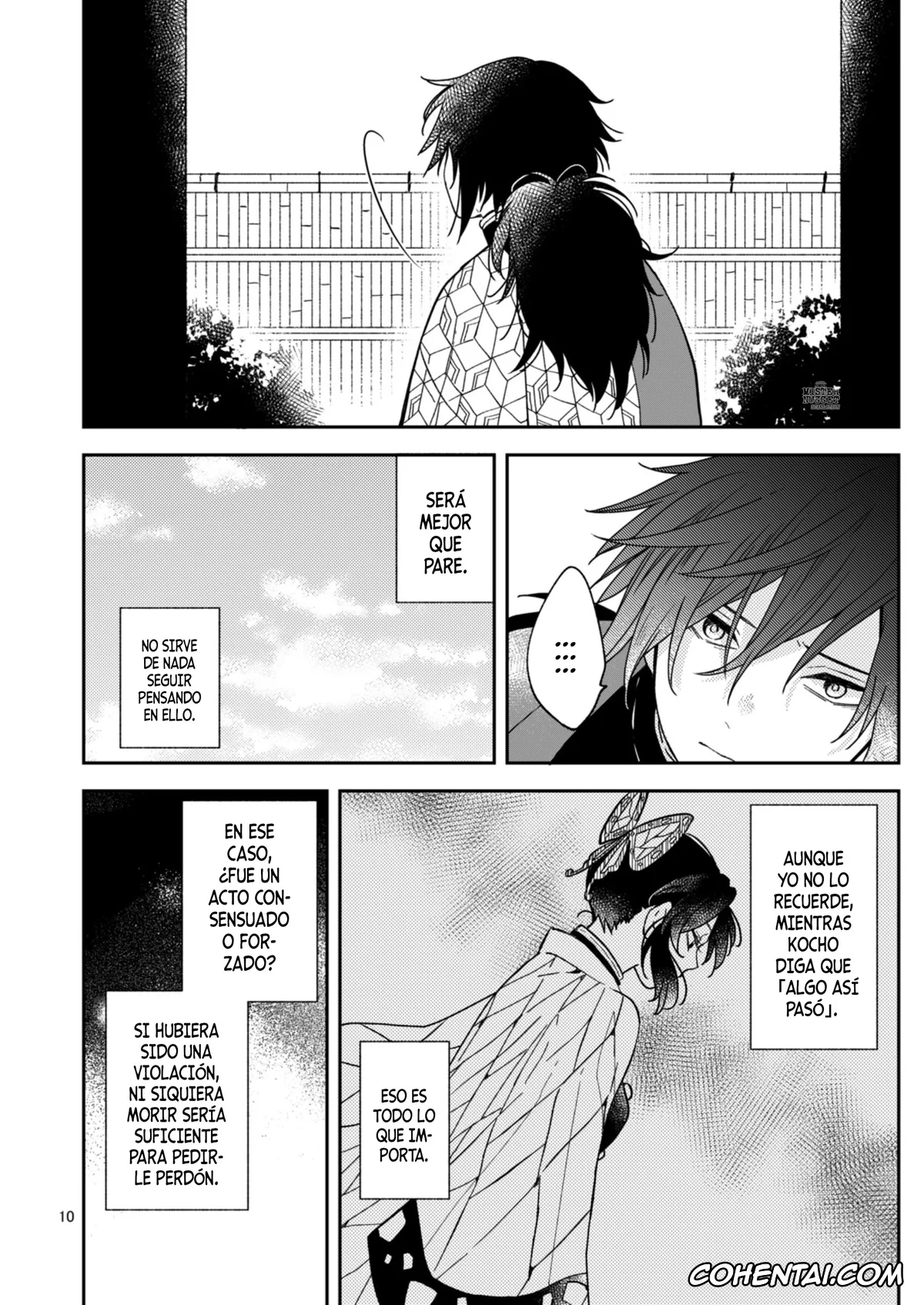 Kimetsu No Yaiba | Demon Slayer hentai, Giyuu Tomioka hentai, Shinobu Kochou hentai, Uragoi | Amor del Corazón – Un Amor Secreto – (Kimetsu no Yaiba), pagina 9