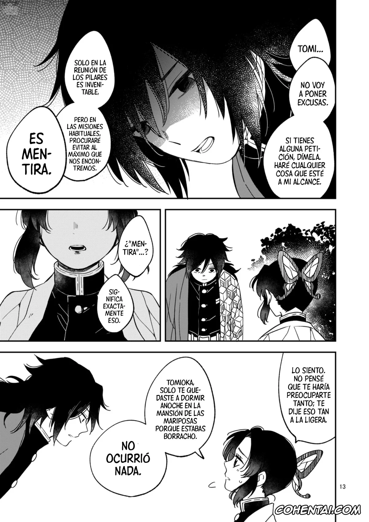 Kimetsu No Yaiba | Demon Slayer hentai, Giyuu Tomioka hentai, Shinobu Kochou hentai, Uragoi | Amor del Corazón – Un Amor Secreto – (Kimetsu no Yaiba), pagina 12