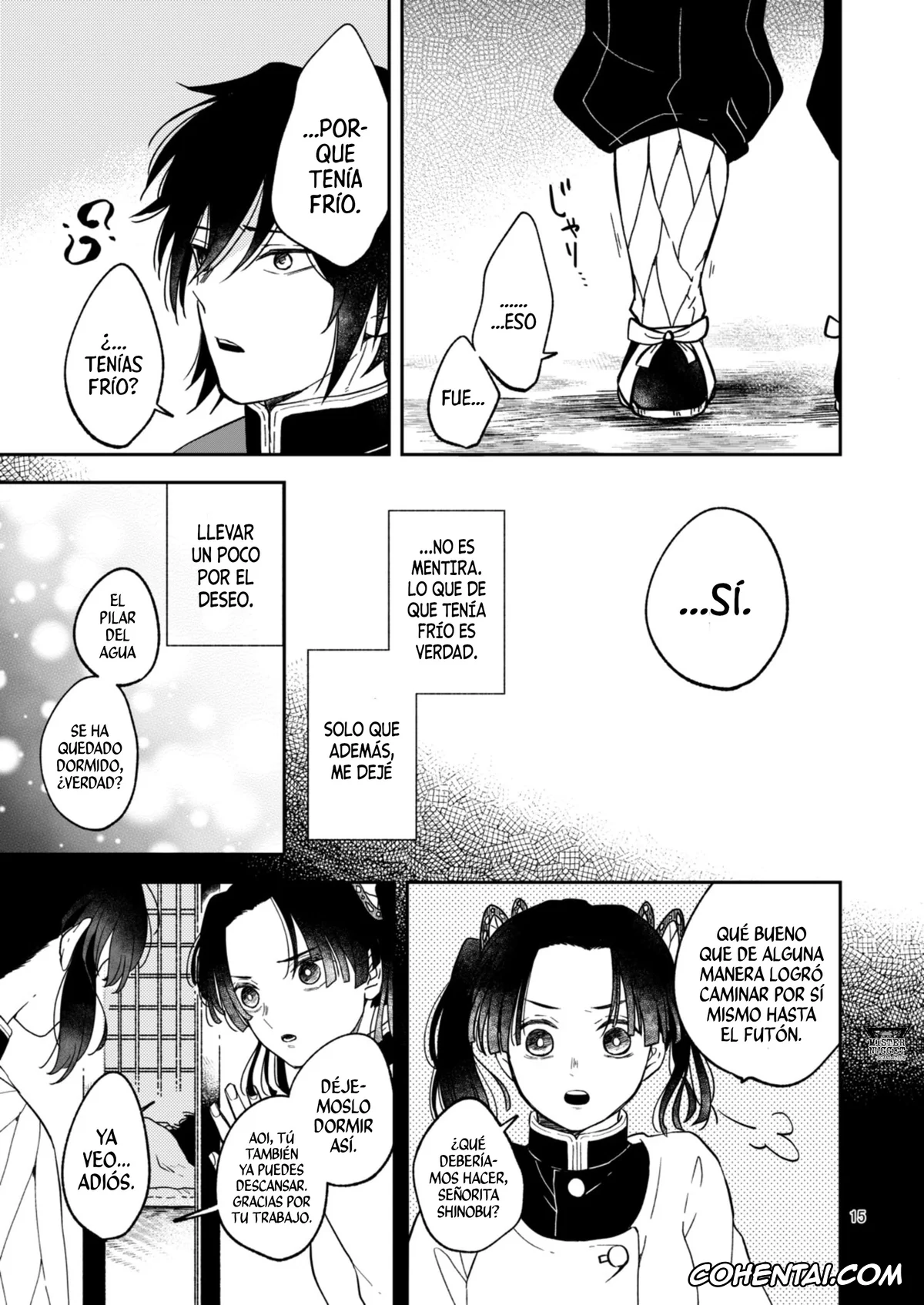 Kimetsu No Yaiba | Demon Slayer porno, Giyuu Tomioka porno, Shinobu Kochou porno, Uragoi | Amor del Corazón – Un Amor Secreto – (Kimetsu no Yaiba), pagina 14