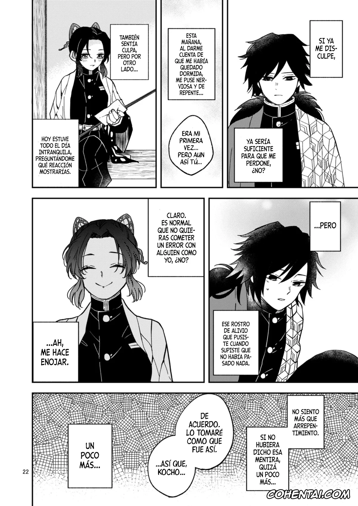 Kimetsu No Yaiba | Demon Slayer hentai, Giyuu Tomioka hentai, Shinobu Kochou hentai, Uragoi | Amor del Corazón – Un Amor Secreto – (Kimetsu no Yaiba), pagina 21