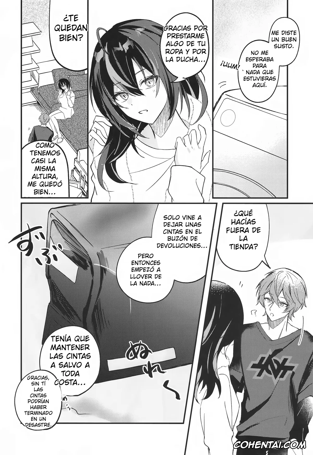 Zenless Zone Zero porno, Wise porno, Zhu Yuan porno, Amayadori wa Taion de. – Under the rain. (Zenless Zone Zero), pagina 5