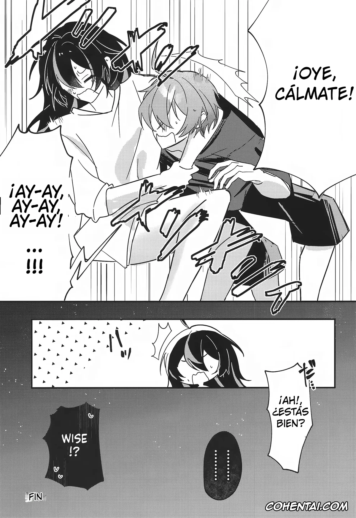 Zenless Zone Zero xxx, Wise xxx, Zhu Yuan xxx, Amayadori wa Taion de. – Under the rain. (Zenless Zone Zero), pagina 22