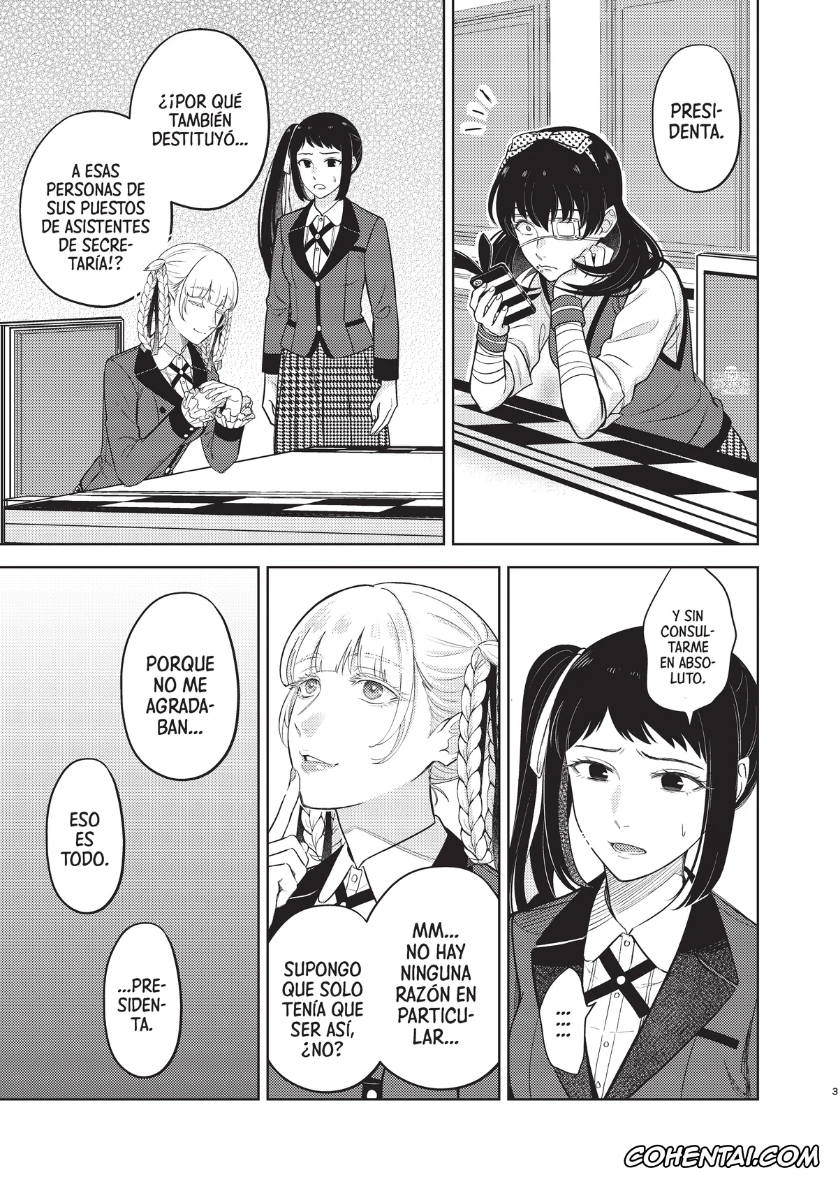 Kakegurui porno, Kirari Momobami porno, Midari Ikishima porno, Sayaka Igarashi porno, Kawaii hito (Kakegurui), pagina 2