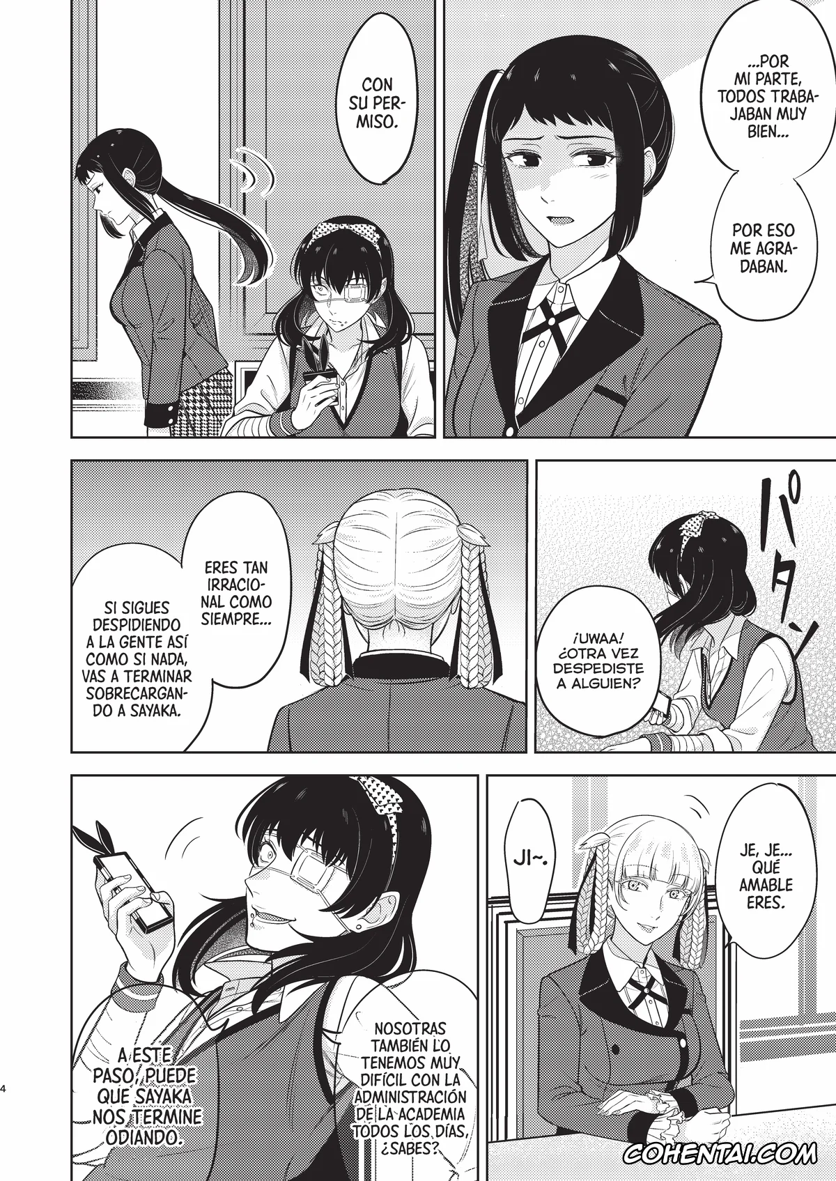 Kakegurui hentai, Kirari Momobami hentai, Midari Ikishima hentai, Sayaka Igarashi hentai, Kawaii hito (Kakegurui), pagina 3