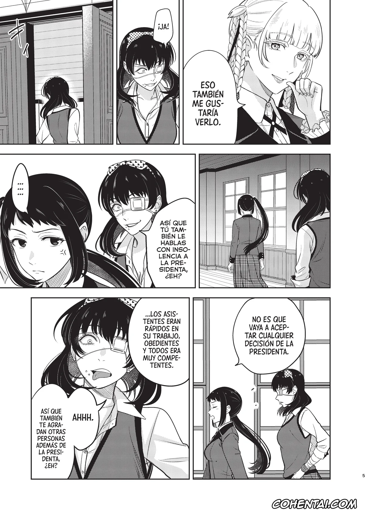 Kakegurui xxx, Kirari Momobami xxx, Midari Ikishima xxx, Sayaka Igarashi xxx, Kawaii hito (Kakegurui), pagina 4
