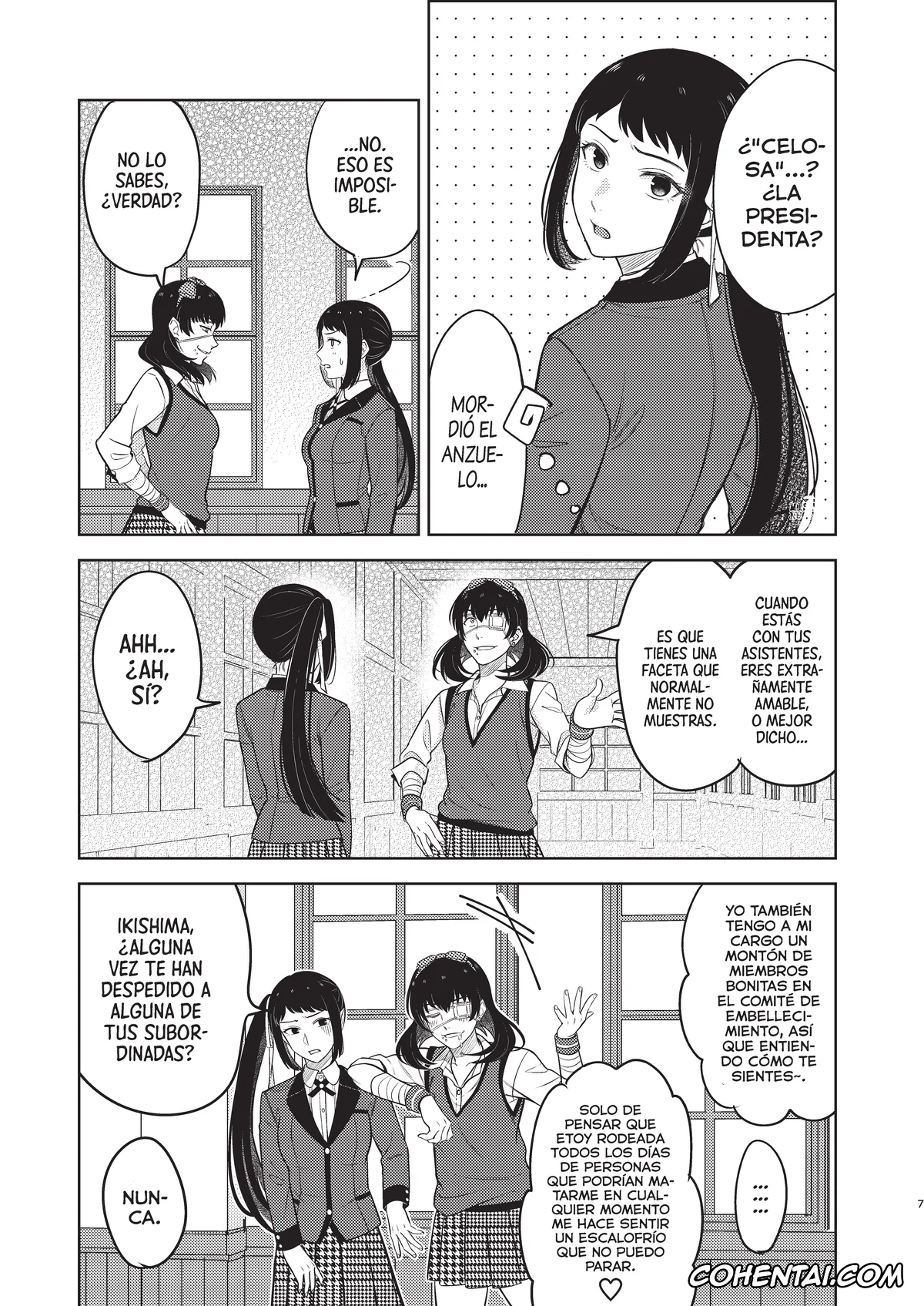 Kakegurui hentai, Kirari Momobami hentai, Midari Ikishima hentai, Sayaka Igarashi hentai, Kawaii hito (Kakegurui), pagina 6