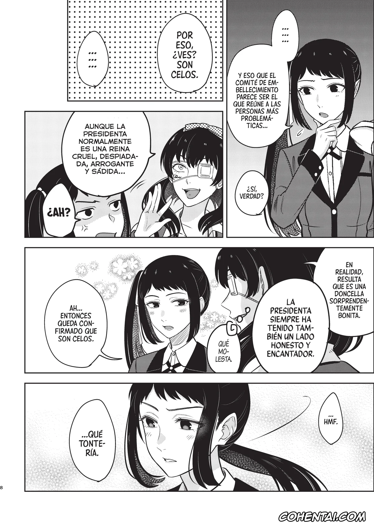 Kakegurui xxx, Kirari Momobami xxx, Midari Ikishima xxx, Sayaka Igarashi xxx, Kawaii hito (Kakegurui), pagina 7