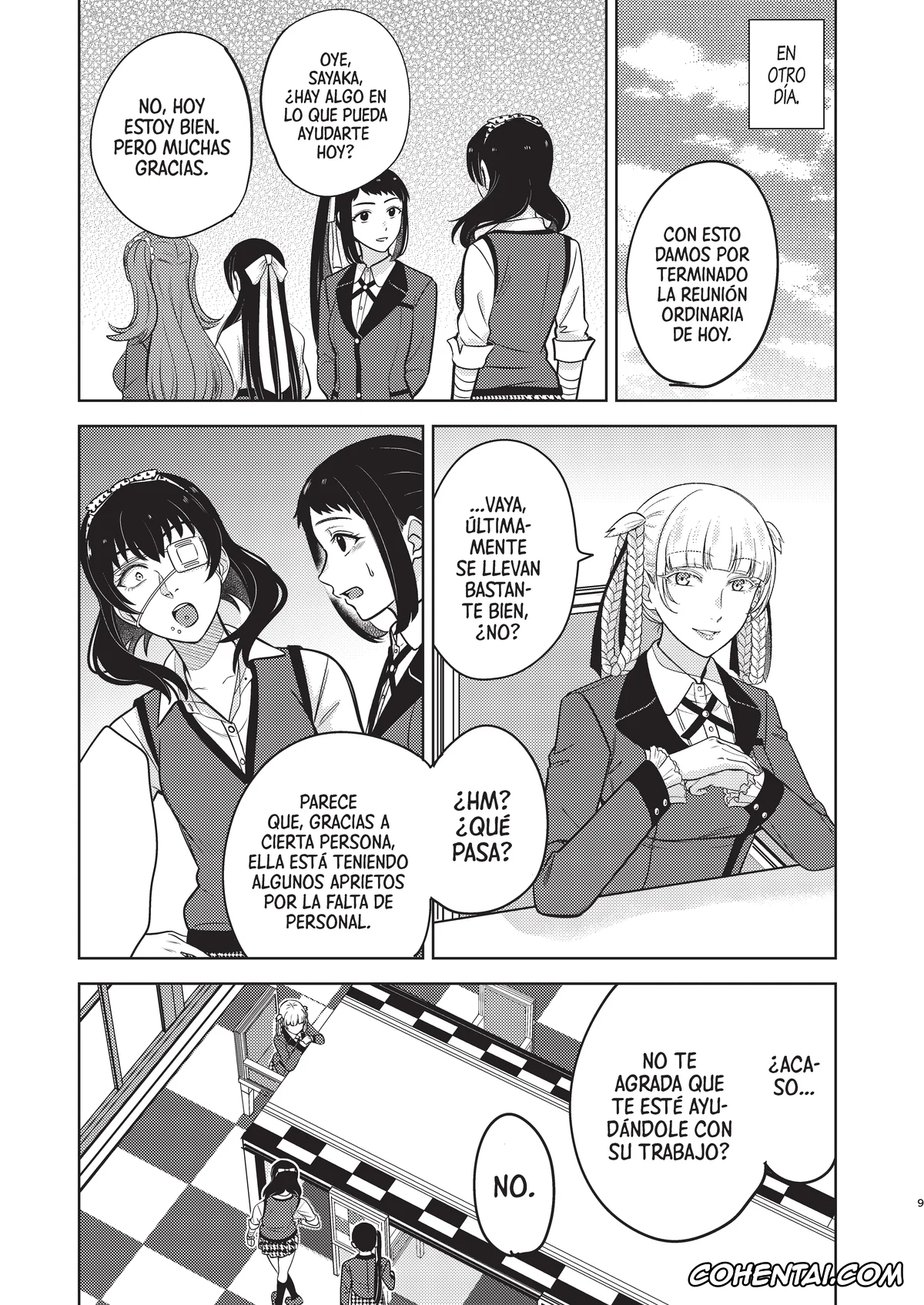 Kakegurui porno, Kirari Momobami porno, Midari Ikishima porno, Sayaka Igarashi porno, Kawaii hito (Kakegurui), pagina 8