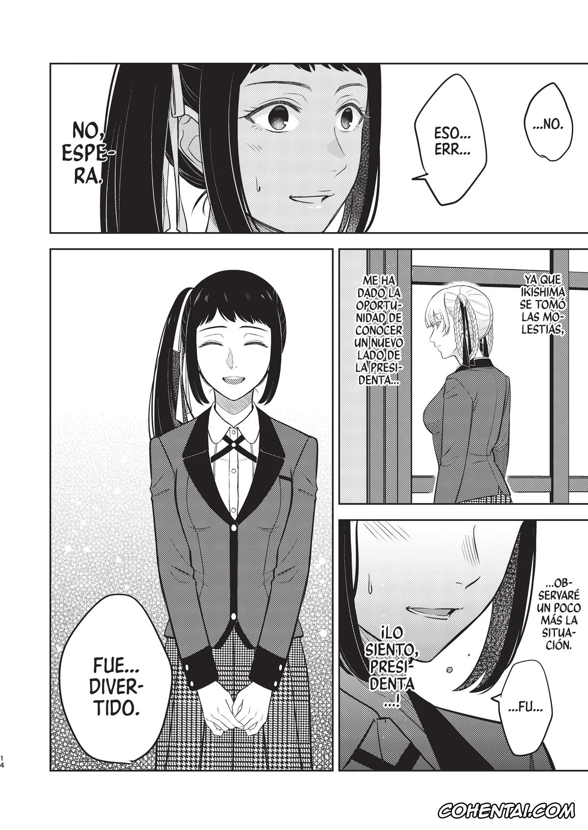 Kakegurui xxx, Kirari Momobami xxx, Midari Ikishima xxx, Sayaka Igarashi xxx, Kawaii hito (Kakegurui), pagina 13
