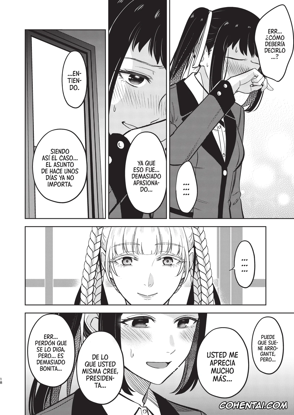 Kakegurui porno, Kirari Momobami porno, Midari Ikishima porno, Sayaka Igarashi porno, Kawaii hito (Kakegurui), pagina 17