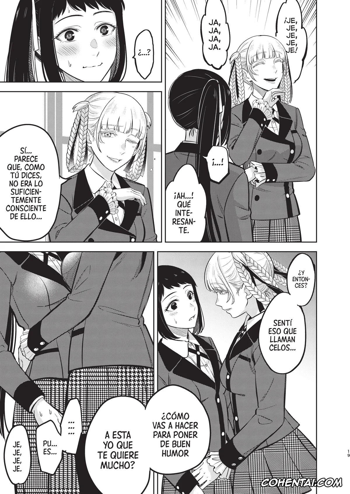 Kakegurui hentai, Kirari Momobami hentai, Midari Ikishima hentai, Sayaka Igarashi hentai, Kawaii hito (Kakegurui), pagina 18