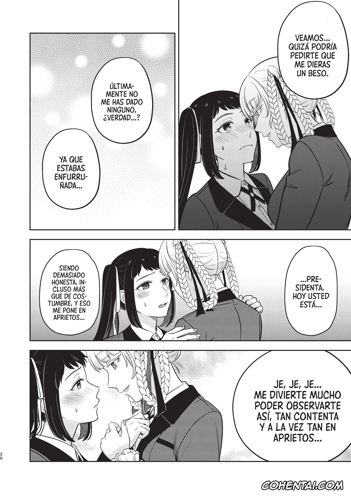 Kakegurui xxx, Kirari Momobami xxx, Midari Ikishima xxx, Sayaka Igarashi xxx, Kawaii hito (Kakegurui), pagina 19