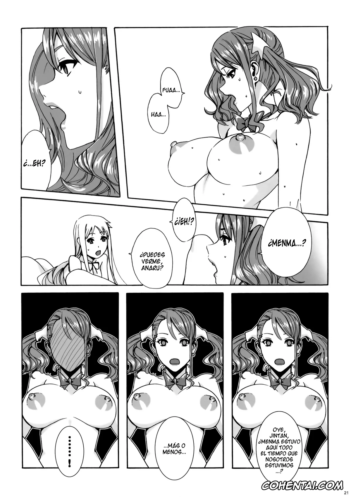 Ano Hi Mita Hana No Namae Wo Bokutachi Wa Mada Shiranai hentai, Ano Hi Mita Hana no Namae wo Bokutachi wa Mada Shiranai. hentai, Jinta Yadomi hentai, Meiko Honma hentai, Naruko Anjou hentai, ANARU*ANARU (Ano Hi Mita Hana no Namae wo Bokutachi wa Mada Shiranai.), pagina 21