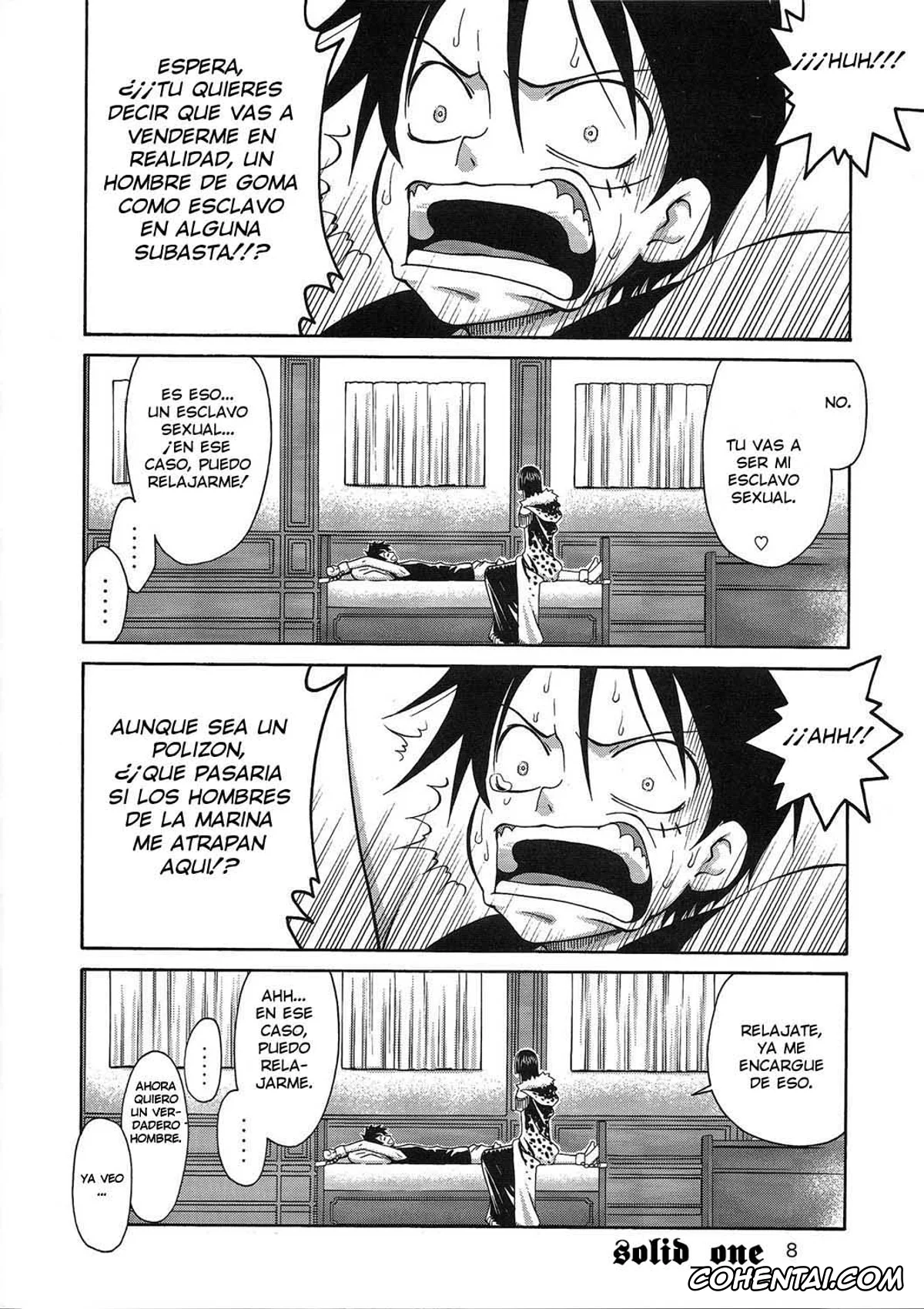 One Piece hentai, Boa Hancock hentai, Monkey D. Luffy hentai, Love² Hurricane!! (One Piece), pagina 6