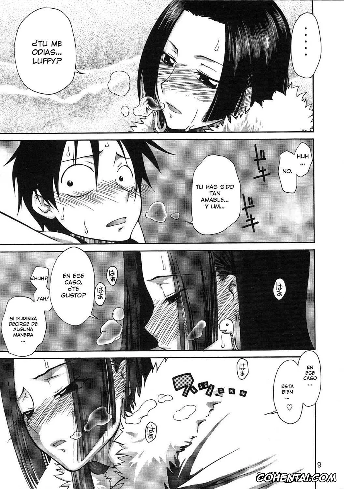 One Piece xxx, Boa Hancock xxx, Monkey D. Luffy xxx, Love² Hurricane!! (One Piece), pagina 7