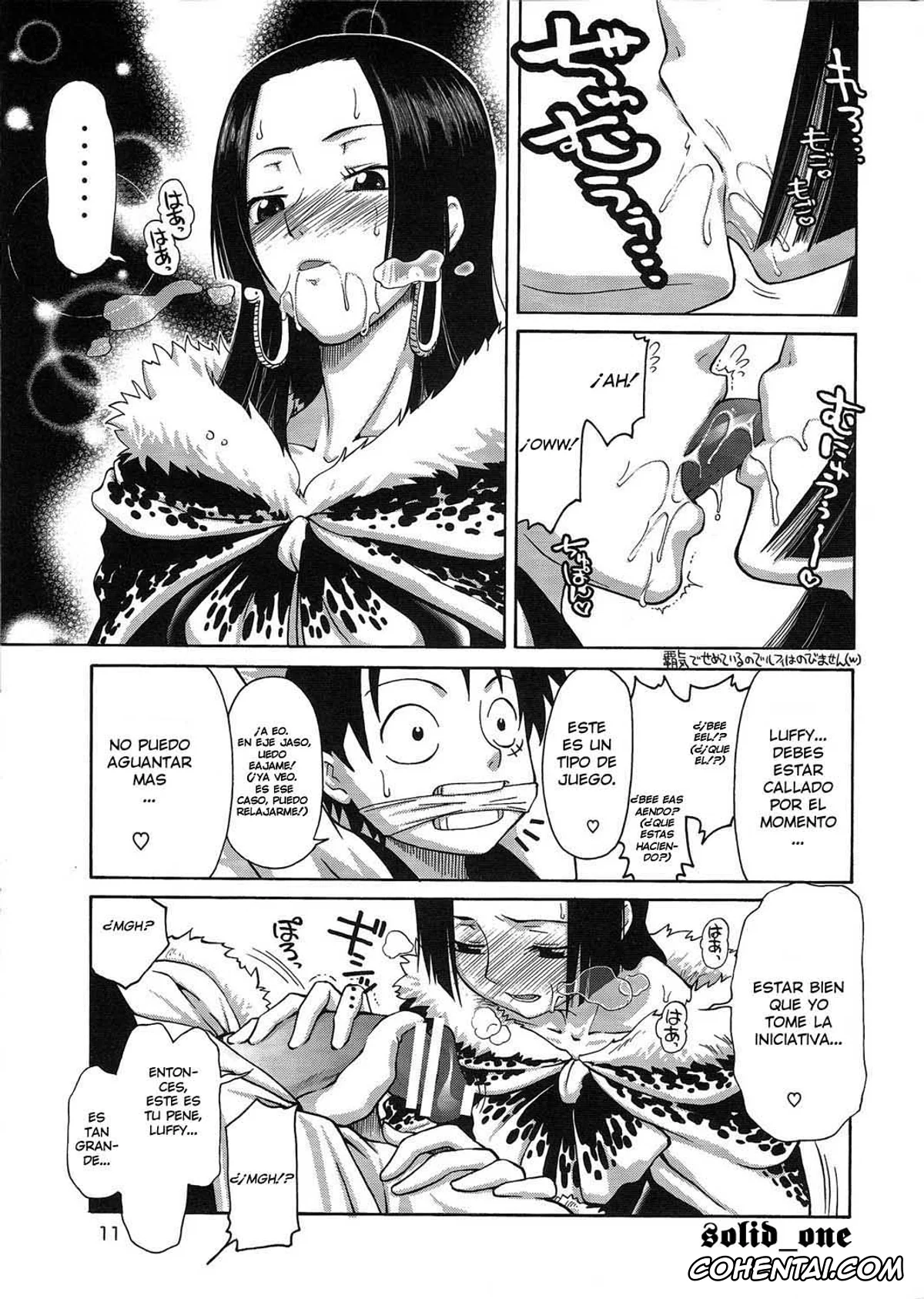 One Piece hentai, Boa Hancock hentai, Monkey D. Luffy hentai, Love² Hurricane!! (One Piece), pagina 9