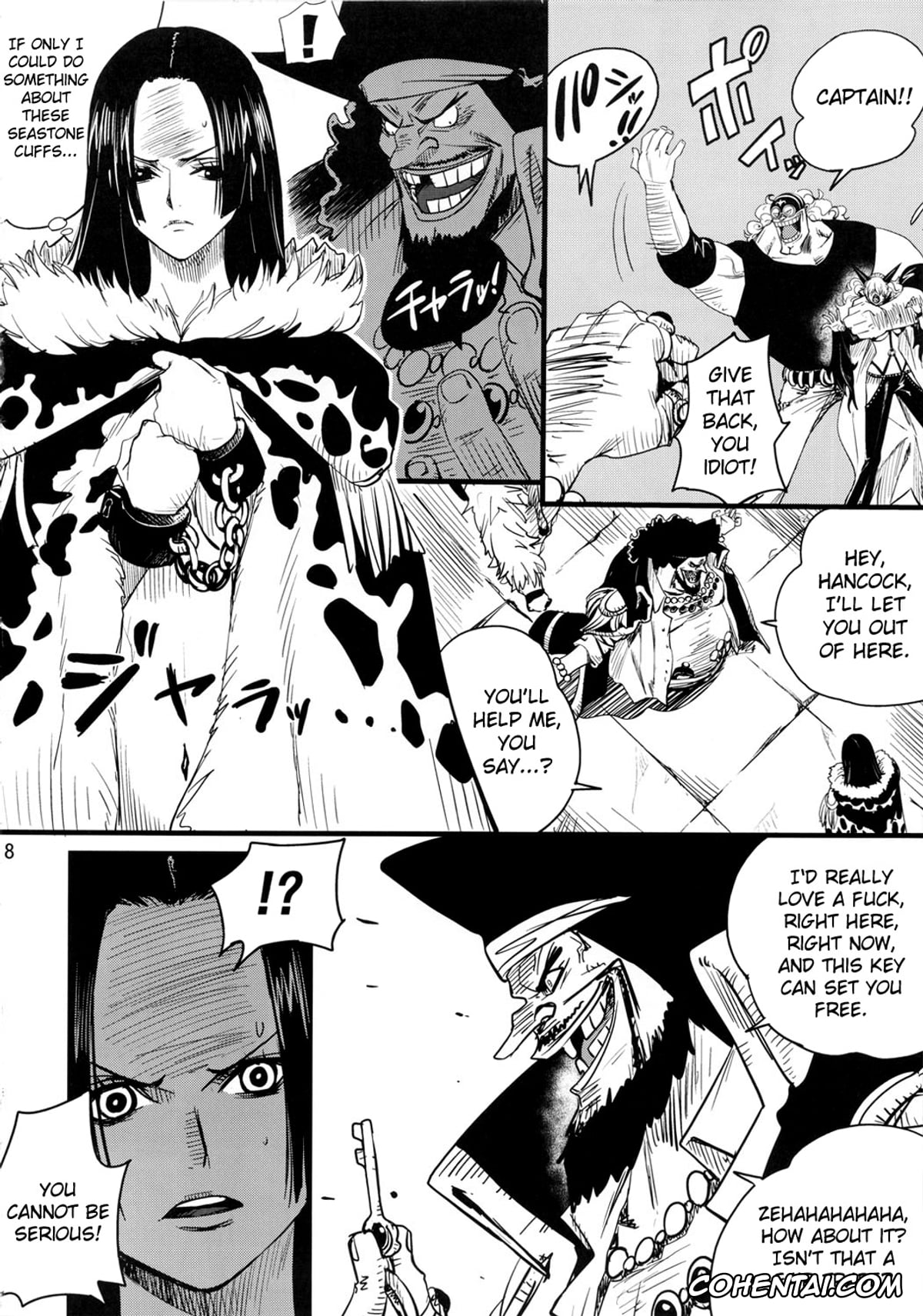 One Piece xxx, Boa Hancock xxx, Marshall D. Teach | Blackbeard xxx, Sadi-chan xxx, Zoku Onnagoroshi Hebi no Jigoku (One Piece), pagina 7