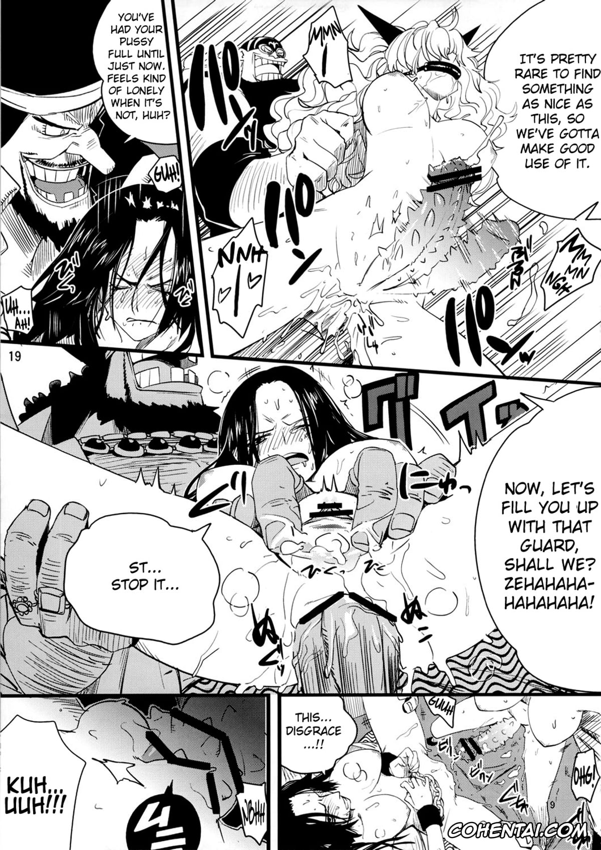 One Piece hentai, Boa Hancock hentai, Marshall D. Teach | Blackbeard hentai, Sadi-chan hentai, Zoku Onnagoroshi Hebi no Jigoku (One Piece), pagina 18