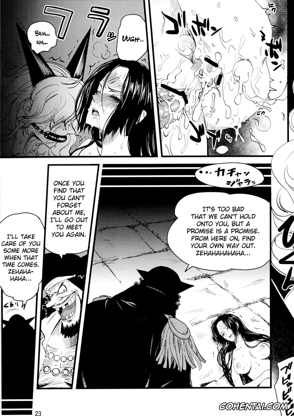 One Piece xxx, Boa Hancock xxx, Marshall D. Teach | Blackbeard xxx, Sadi-chan xxx, Zoku Onnagoroshi Hebi no Jigoku (One Piece), pagina 22