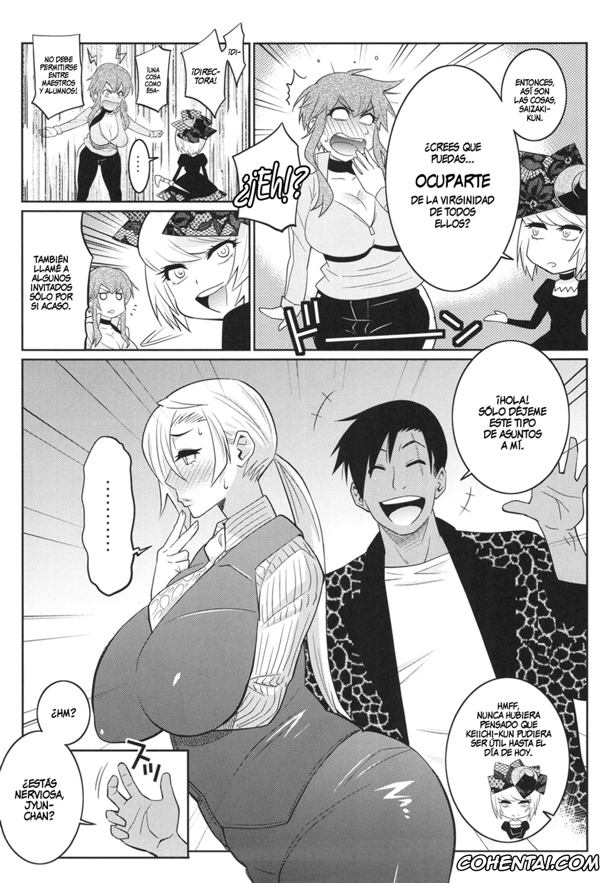 Hokenshitsu No Shinigami porno, Keiichi Ibuya porno, Minori Saizaki porno, Niburu Hebizu porno, Wakuwaku Hoken Taiiku (Hokenshitsu no Shinigami), pagina 5