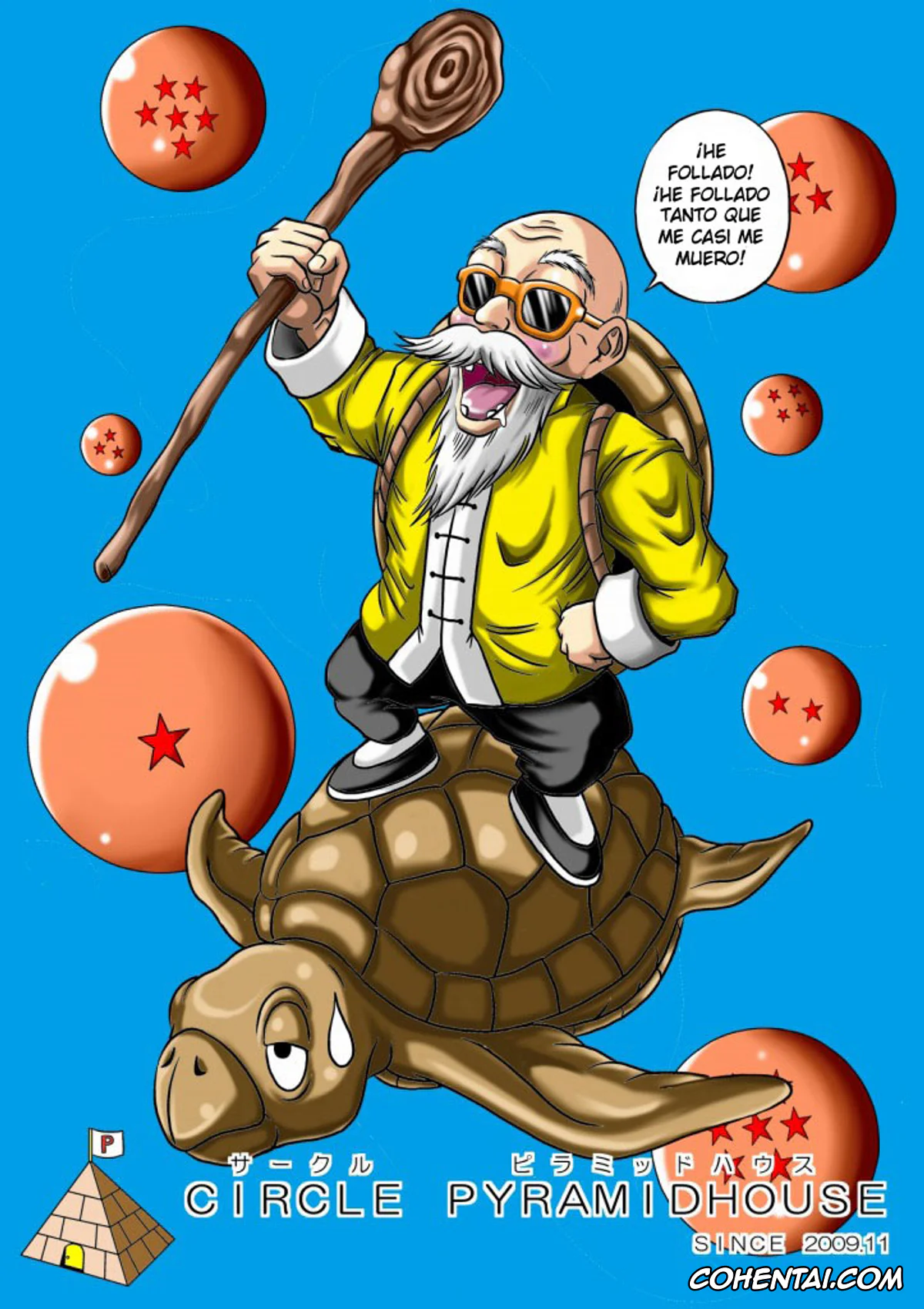 Dragon Ball Z porno, Bulma Briefs porno, Lunch porno, Master Roshi porno, Tien Shinhan porno, Vegeta porno, Videl porno, Kame Sennin no Yabou II (Dragon Ball Z), pagina 35