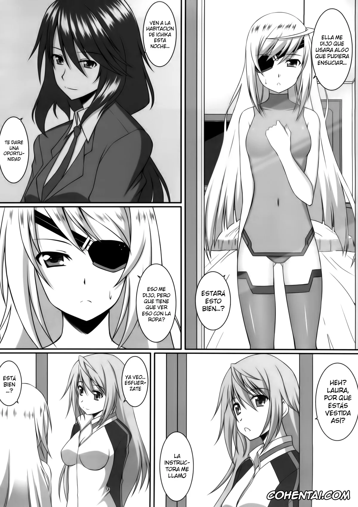 Infinite Stratos porno, Chifuyu Orimura porno, Ichika Orimura porno, Laura Bodewig porno, Snow Thaw (Infinite Stratos), pagina 8