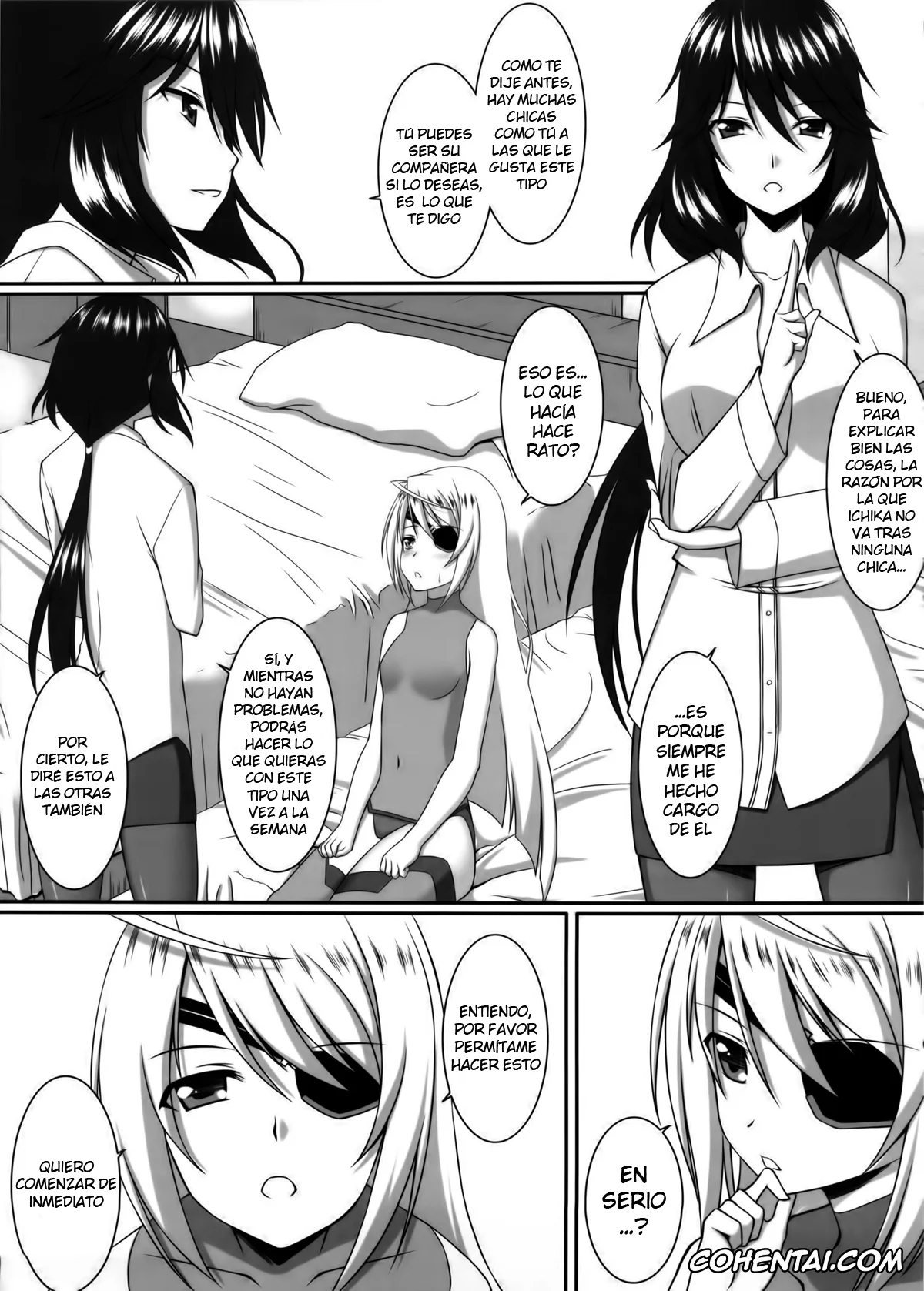 Infinite Stratos porno, Chifuyu Orimura porno, Ichika Orimura porno, Laura Bodewig porno, Snow Thaw (Infinite Stratos), pagina 11