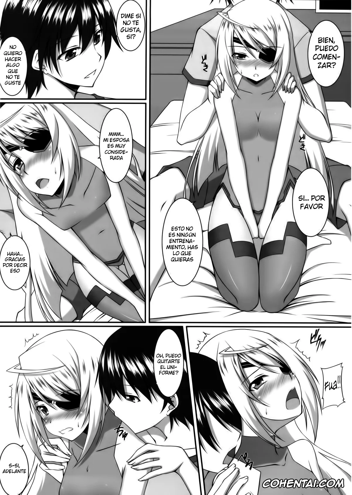 Infinite Stratos hentai, Chifuyu Orimura hentai, Ichika Orimura hentai, Laura Bodewig hentai, Snow Thaw (Infinite Stratos), pagina 12