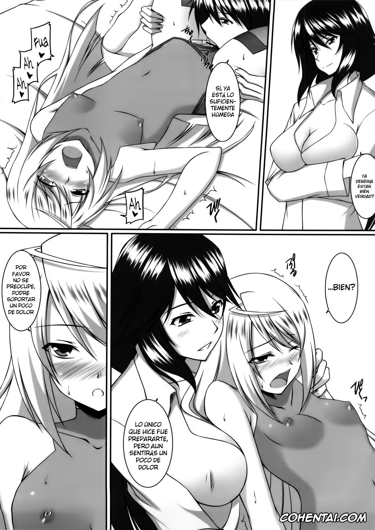 Infinite Stratos hentai, Chifuyu Orimura hentai, Ichika Orimura hentai, Laura Bodewig hentai, Snow Thaw (Infinite Stratos), pagina 15
