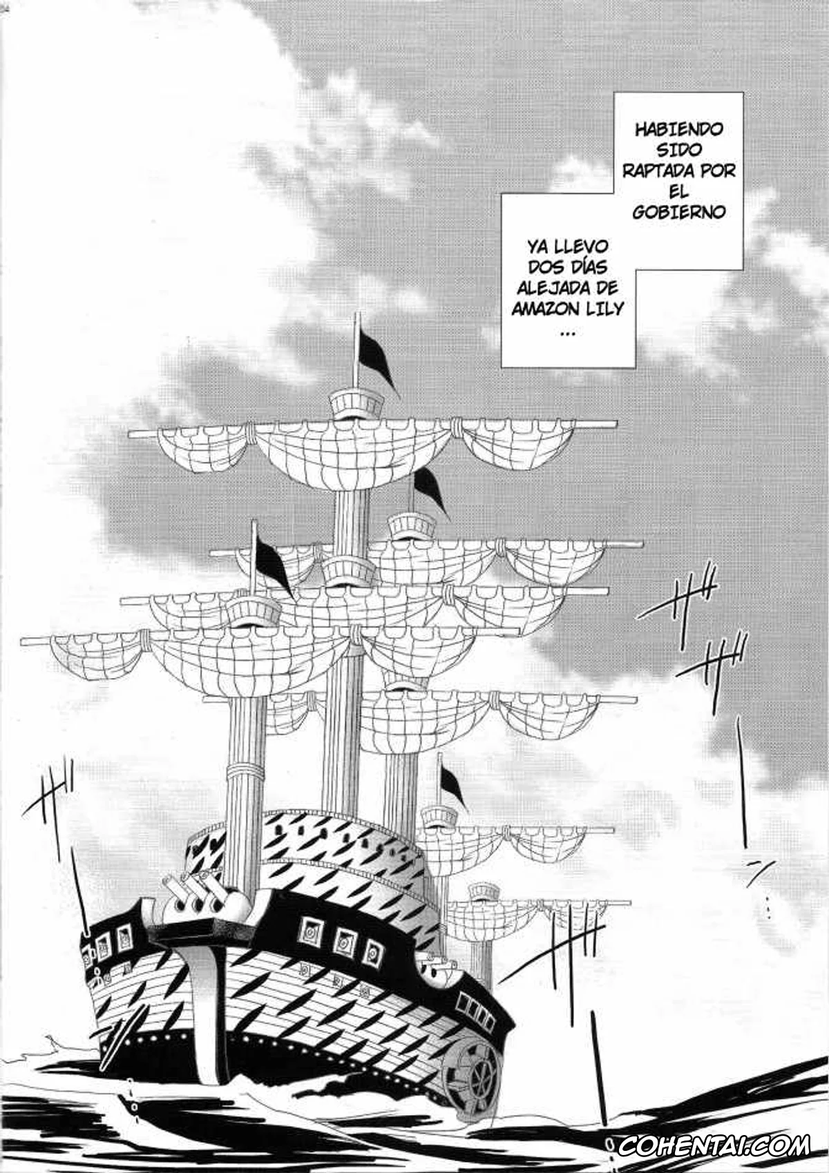 One Piece porno, Boa Hancock porno, Monkey D. Luffy porno, IMAGINATION ~Hebihime-sama no Otawamure~ (One Piece), pagina 2