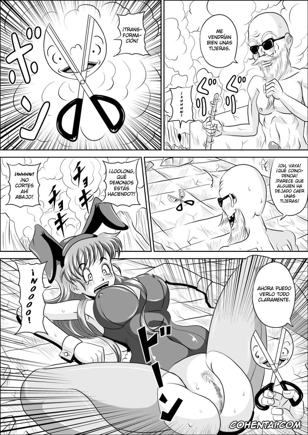 Dragon Ball porno, Bulma Briefs porno, Master Roshi porno, Oolong porno, Bunny de Mesubuta (Dragon Ball), pagina 11
