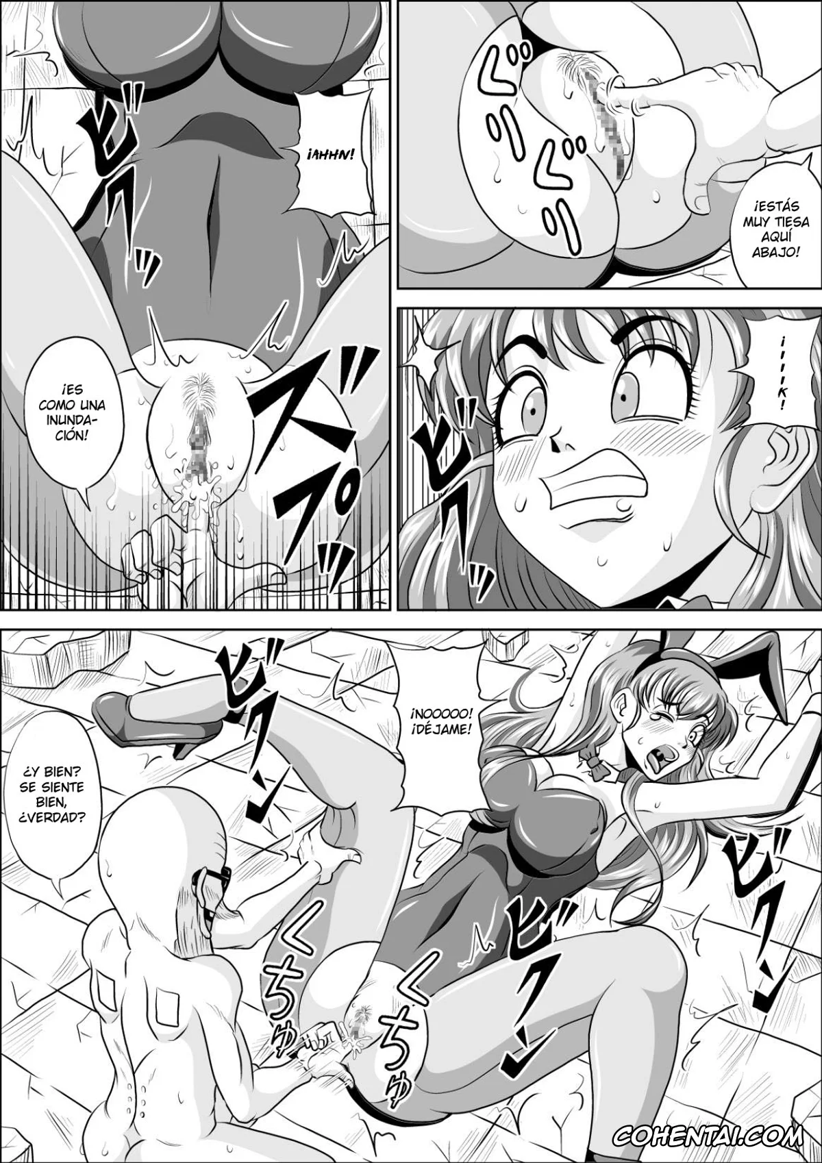 Dragon Ball hentai, Bulma Briefs hentai, Master Roshi hentai, Oolong hentai, Bunny de Mesubuta (Dragon Ball), pagina 12