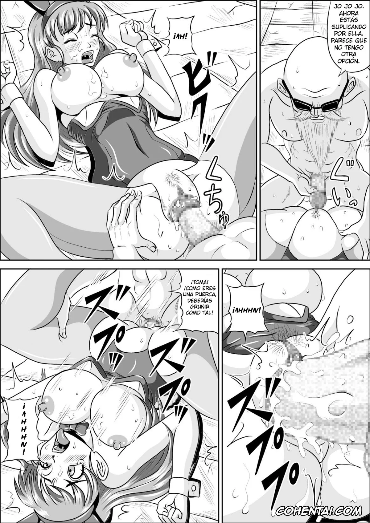 Dragon Ball porno, Bulma Briefs porno, Master Roshi porno, Oolong porno, Bunny de Mesubuta (Dragon Ball), pagina 17