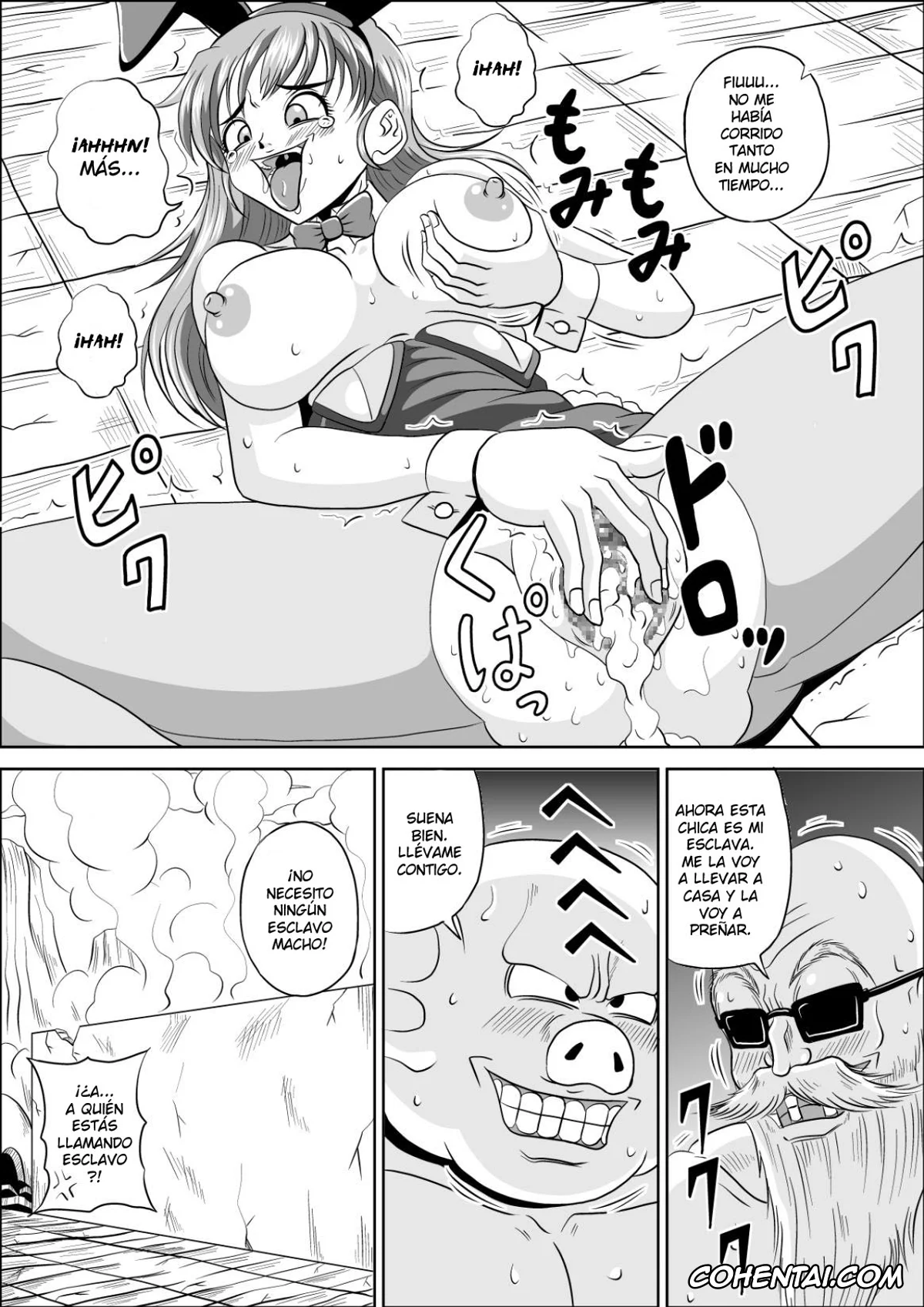 Dragon Ball porno, Bulma Briefs porno, Master Roshi porno, Oolong porno, Bunny de Mesubuta (Dragon Ball), pagina 32