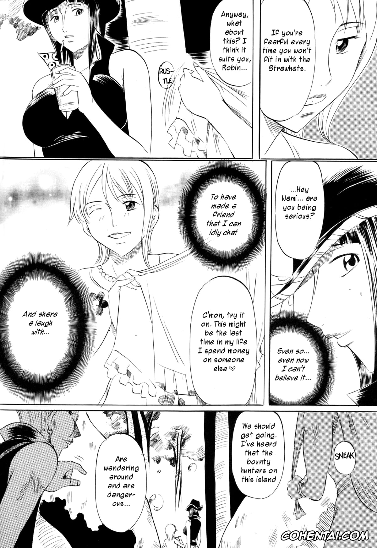 One Piece hentai, Nami hentai, Nico Robin hentai, Piece of Girl’s kan2 Nami-Robi Hen (One Piece), pagina 3