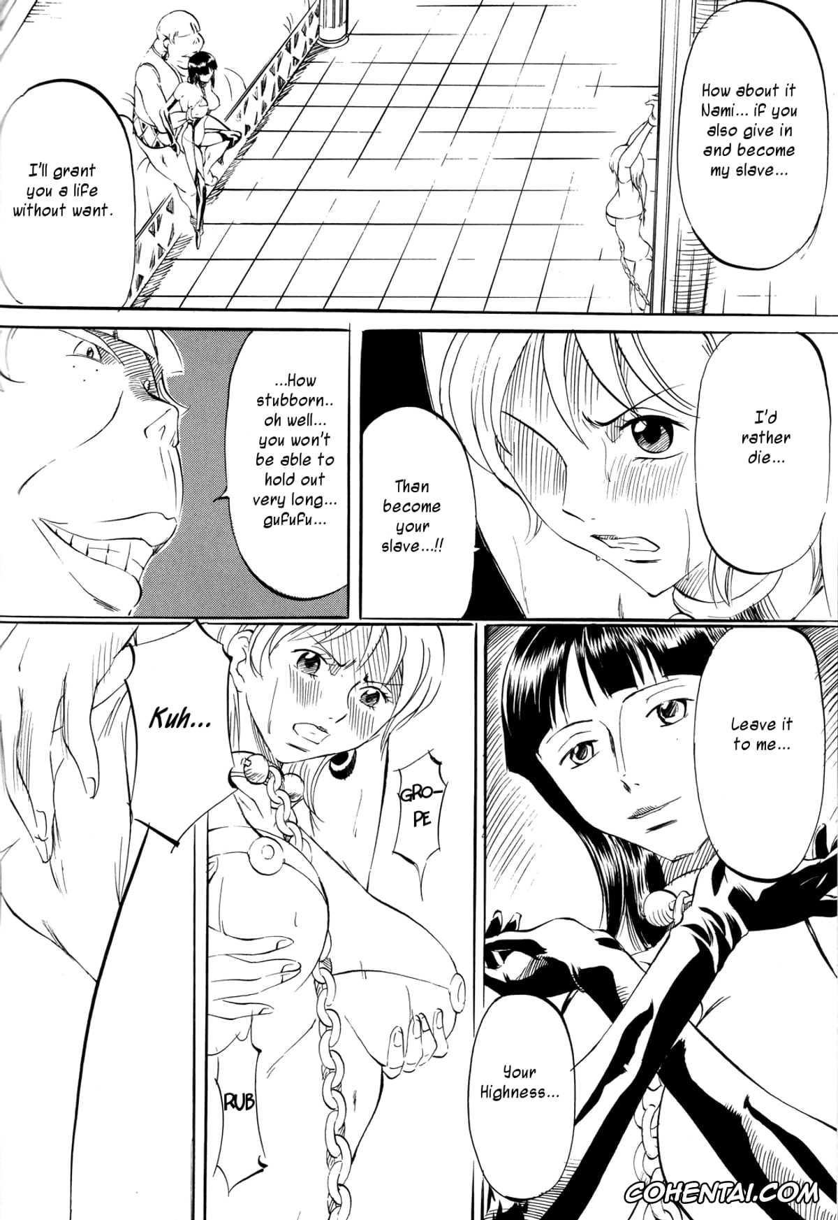 One Piece porno, Nami porno, Nico Robin porno, Piece of Girl’s kan2 Nami-Robi Hen (One Piece), pagina 23