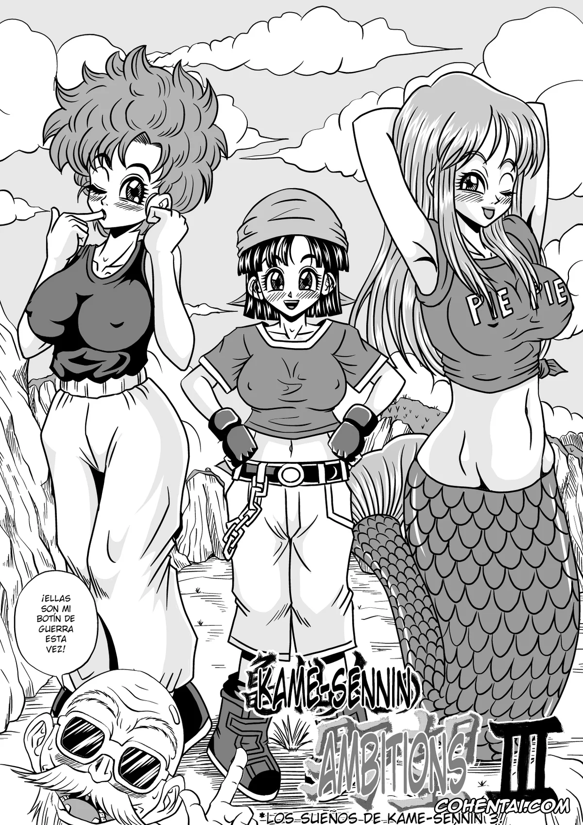 Dragon Ball hentai, Dragon Ball Gt hentai, Master Roshi hentai, Nam hentai, Pan hentai, Ranfan hentai, Kame-sennin’s Ambitions 3 (Dragon Ball), pagina 6