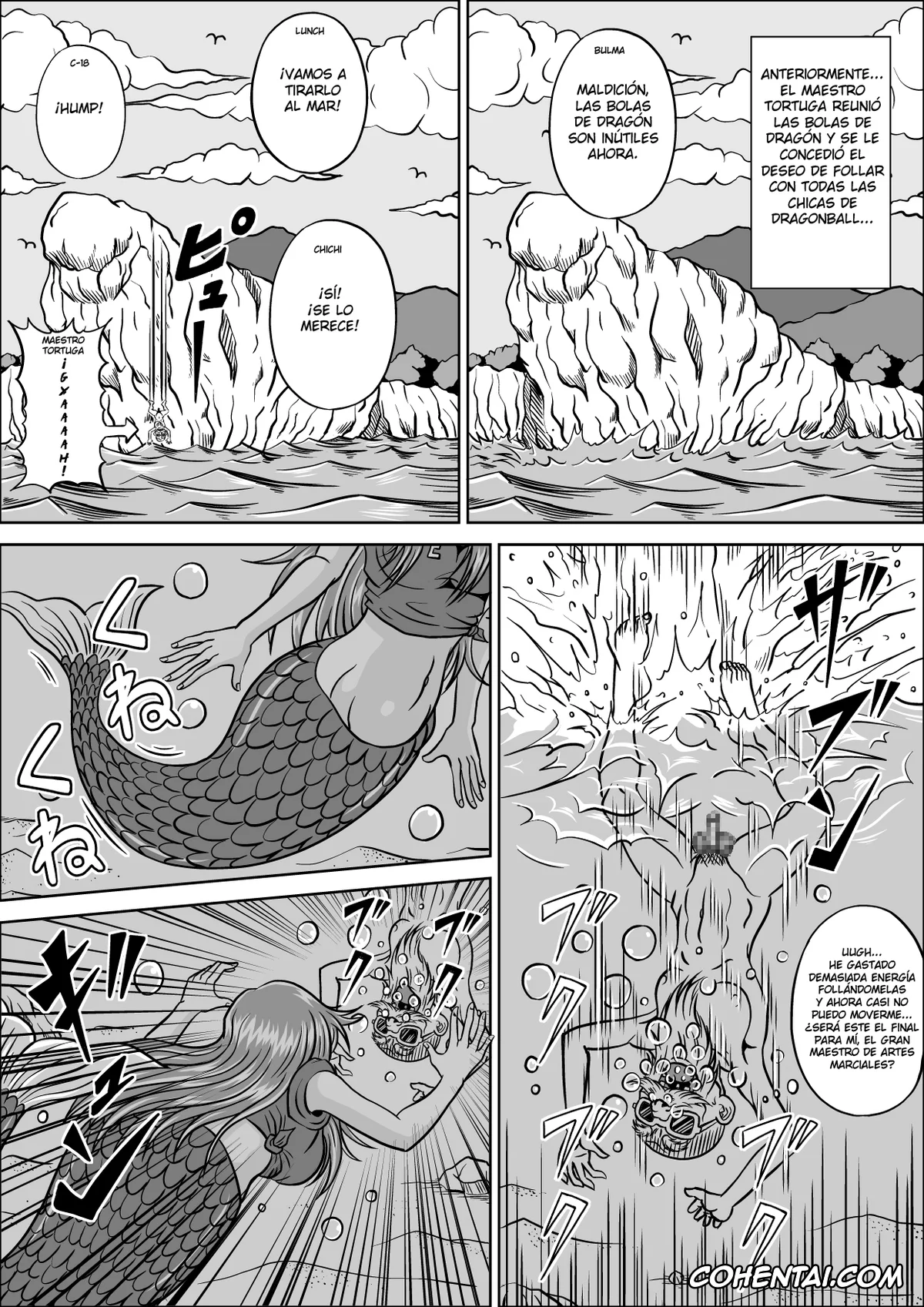 Dragon Ball xxx, Dragon Ball Gt xxx, Master Roshi xxx, Nam xxx, Pan xxx, Ranfan xxx, Kame-sennin’s Ambitions 3 (Dragon Ball), pagina 7