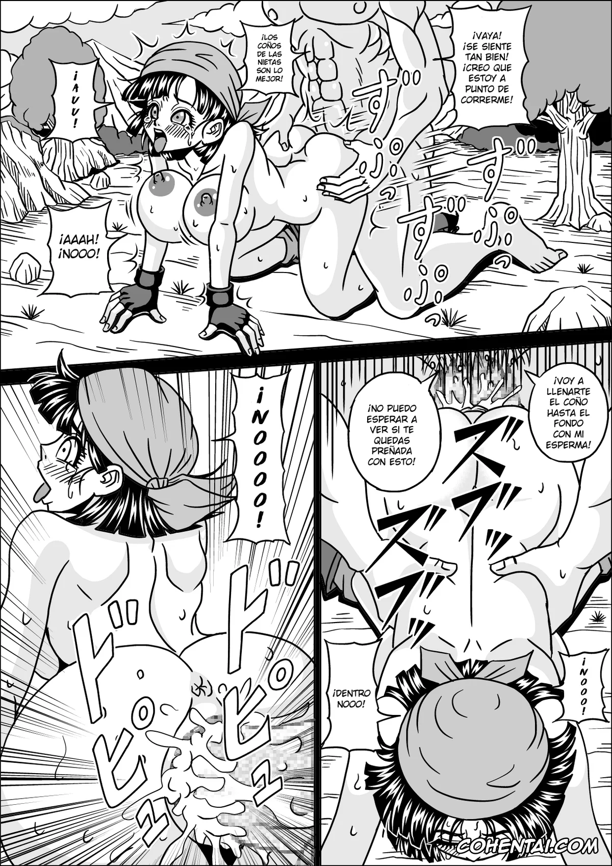 Dragon Ball xxx, Dragon Ball Gt xxx, Master Roshi xxx, Nam xxx, Pan xxx, Ranfan xxx, Kame-sennin’s Ambitions 3 (Dragon Ball), pagina 28