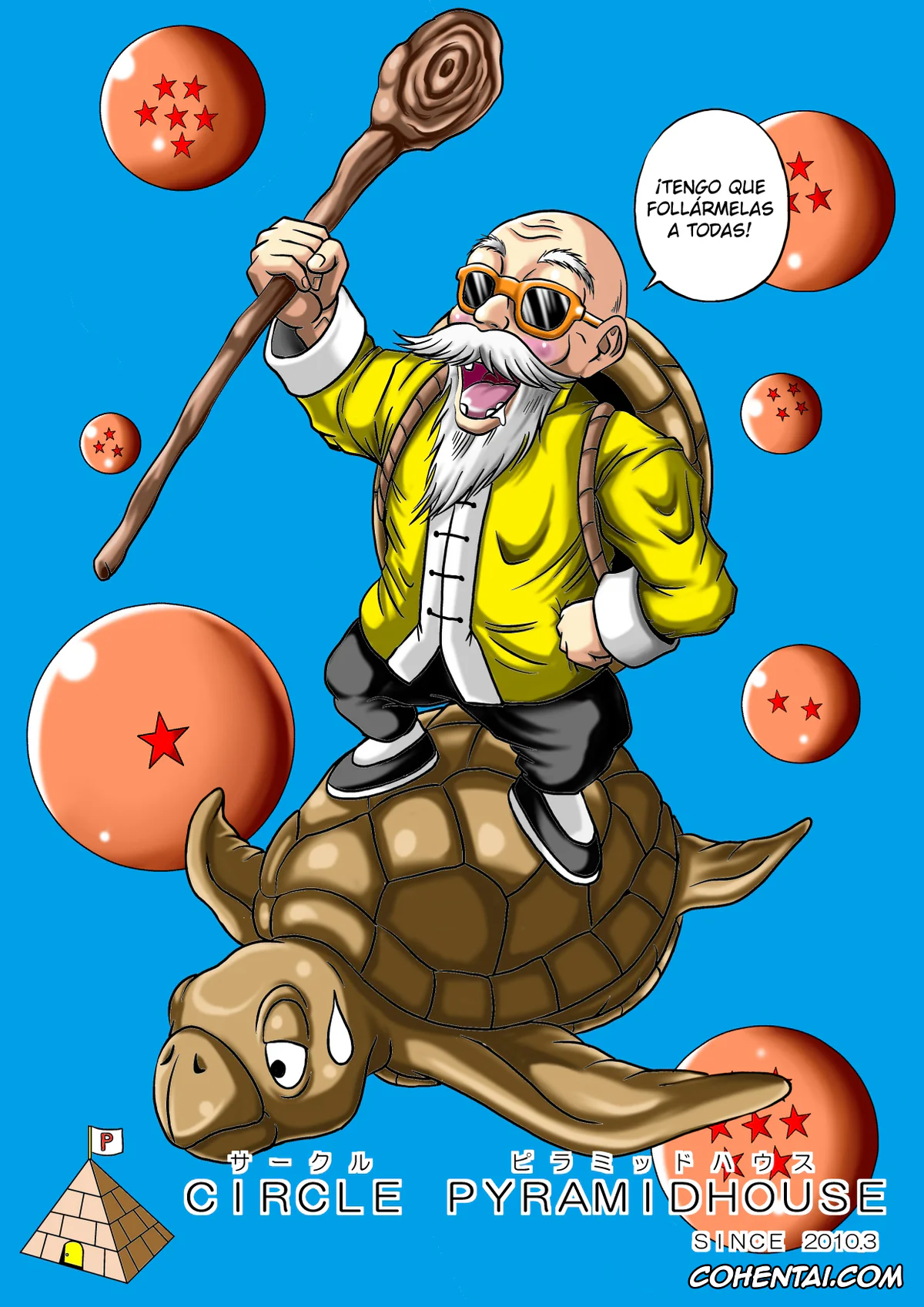 Dragon Ball hentai, Dragon Ball Gt hentai, Master Roshi hentai, Nam hentai, Pan hentai, Ranfan hentai, Kame-sennin’s Ambitions 3 (Dragon Ball), pagina 36
