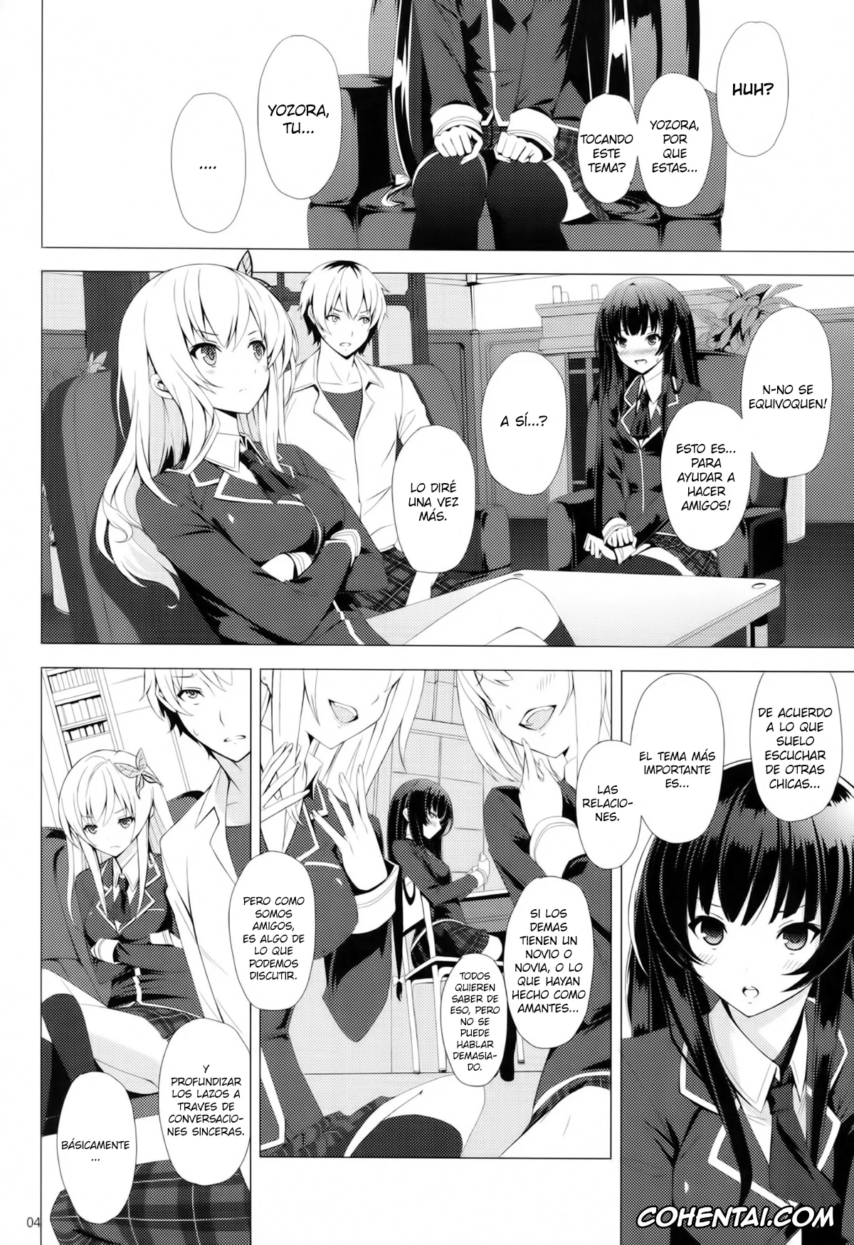 Boku wa Tomodachi ga Sukunai hentai, Sena Kashiwazaki hentai, Yozora Mikazuki hentai, B.F.F. (Boku wa Tomodachi ga Sukunai), pagina 3