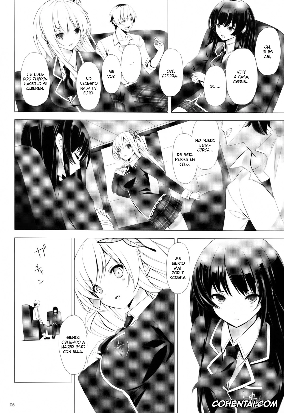 Boku wa Tomodachi ga Sukunai porno, Sena Kashiwazaki porno, Yozora Mikazuki porno, B.F.F. (Boku wa Tomodachi ga Sukunai), pagina 5