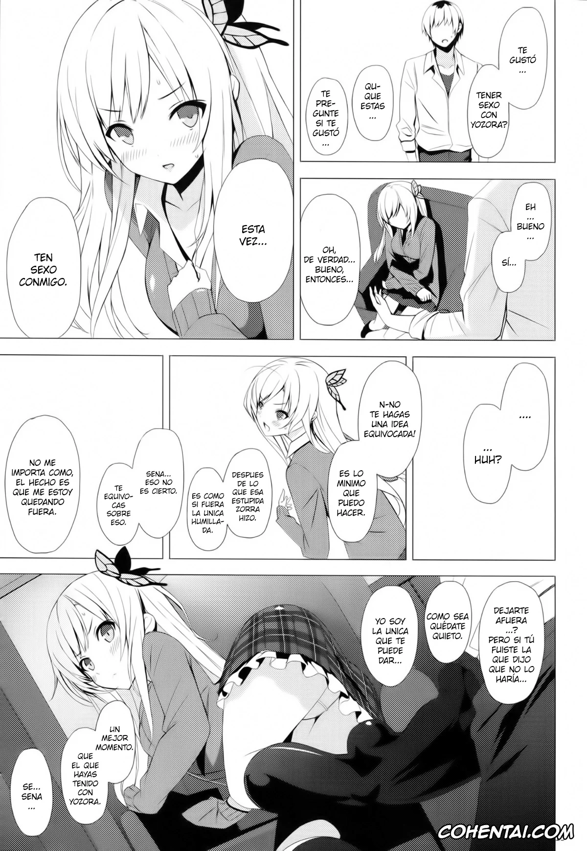 Boku wa Tomodachi ga Sukunai porno, Sena Kashiwazaki porno, Yozora Mikazuki porno, B.F.F. (Boku wa Tomodachi ga Sukunai), pagina 14