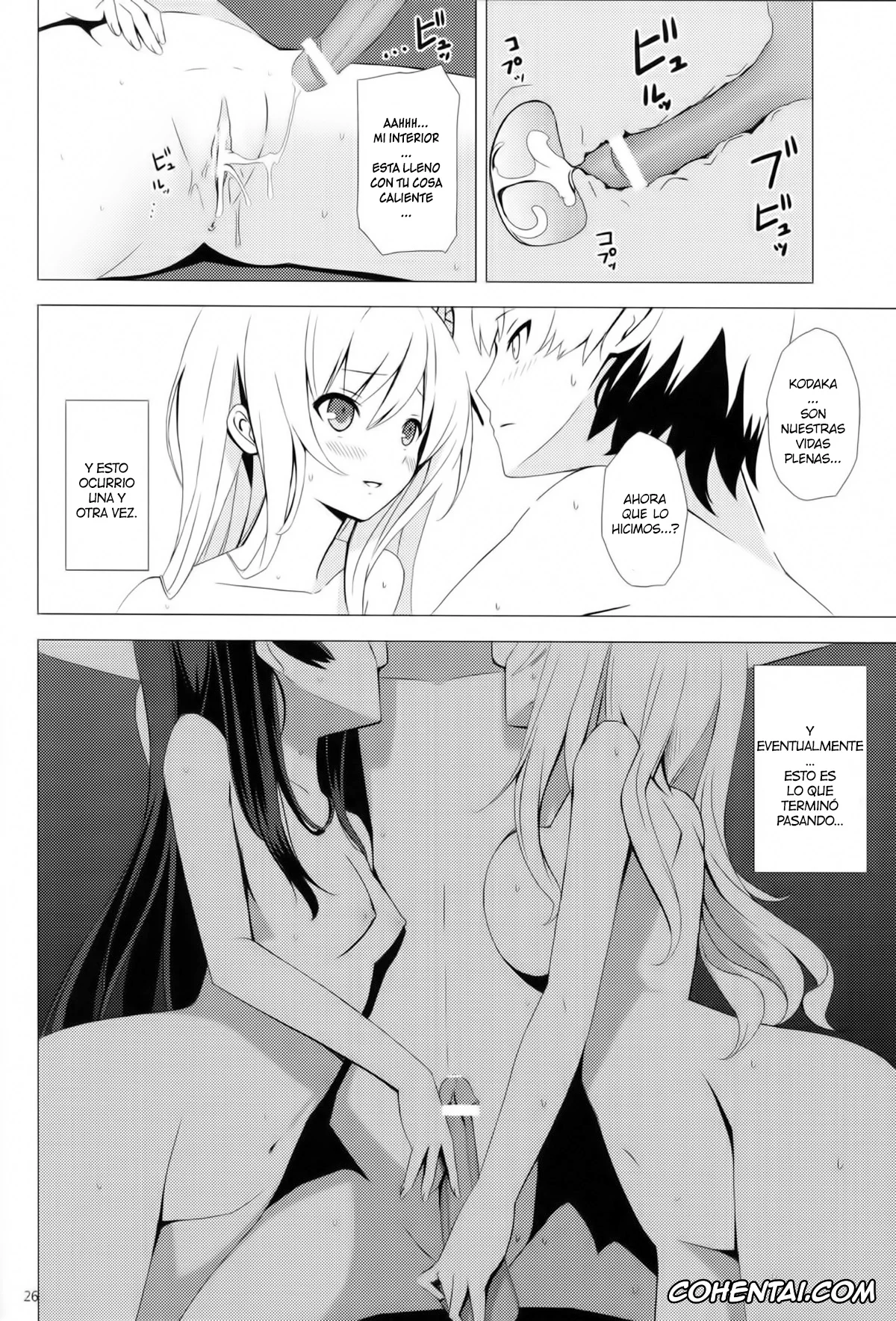 Boku wa Tomodachi ga Sukunai xxx, Sena Kashiwazaki xxx, Yozora Mikazuki xxx, B.F.F. (Boku wa Tomodachi ga Sukunai), pagina 25