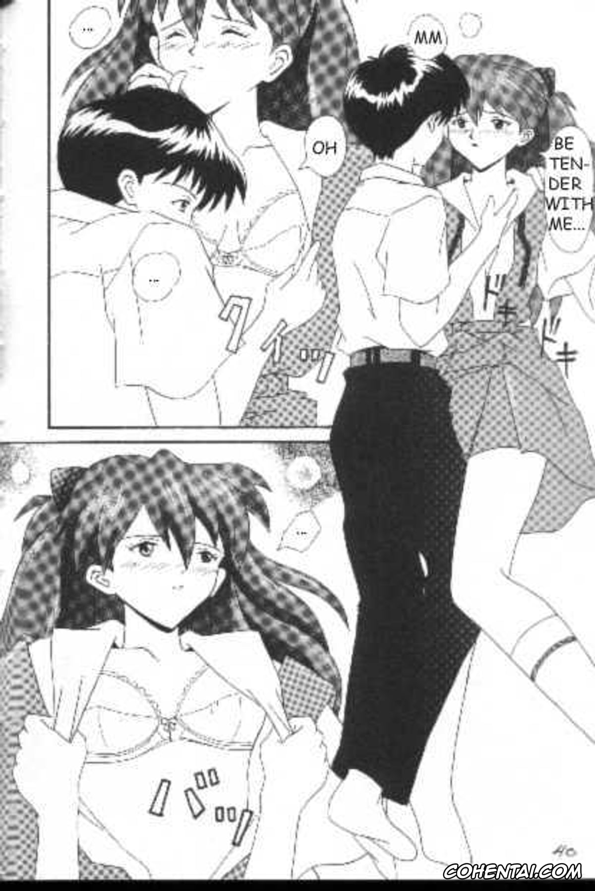 Neon Genesis Evangelion xxx, Asuka Langley Soryu xxx, Gendo Ikari xxx, Rei Ayanami xxx, Shinji Ikari xxx, Resistless 2 (Neon Genesis Evangelion), pagina 37