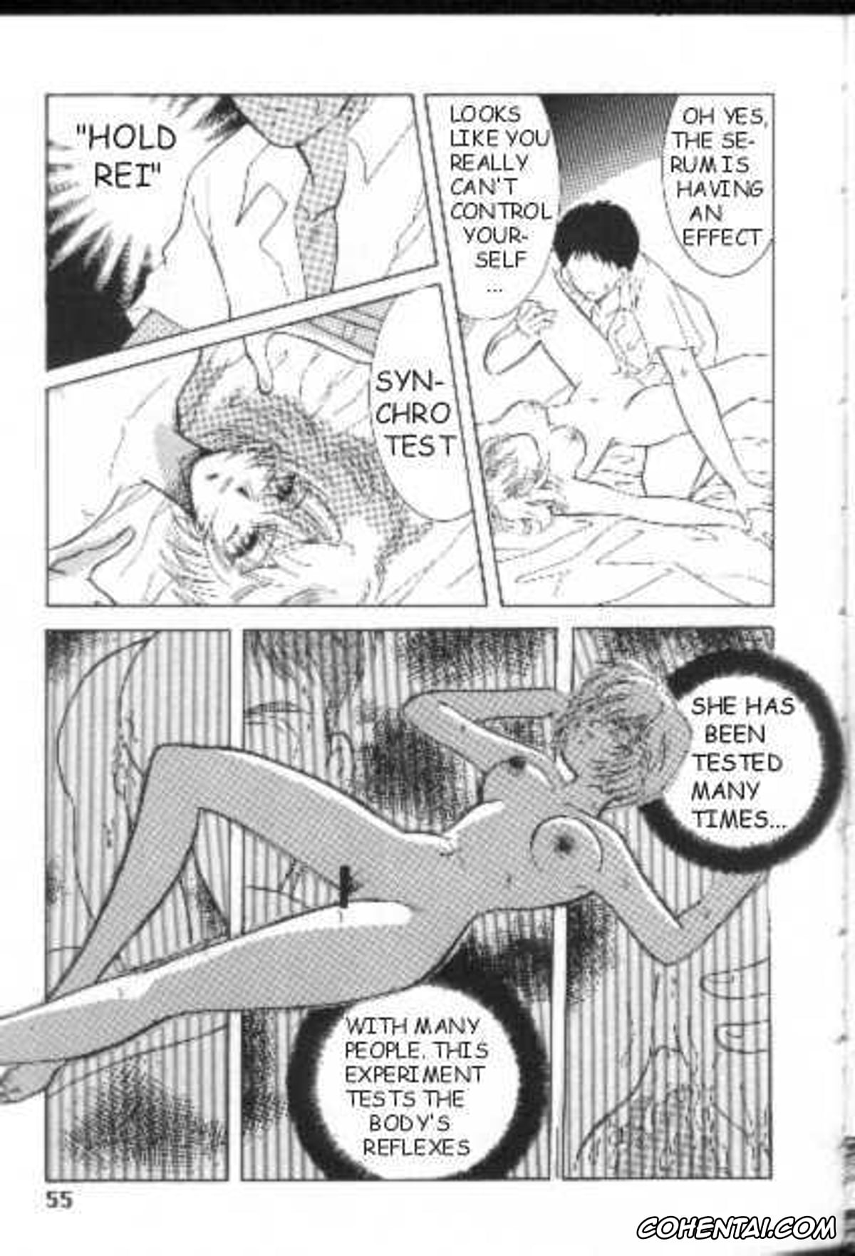 Neon Genesis Evangelion xxx, Asuka Langley Soryu xxx, Gendo Ikari xxx, Rei Ayanami xxx, Shinji Ikari xxx, Resistless 2 (Neon Genesis Evangelion), pagina 52