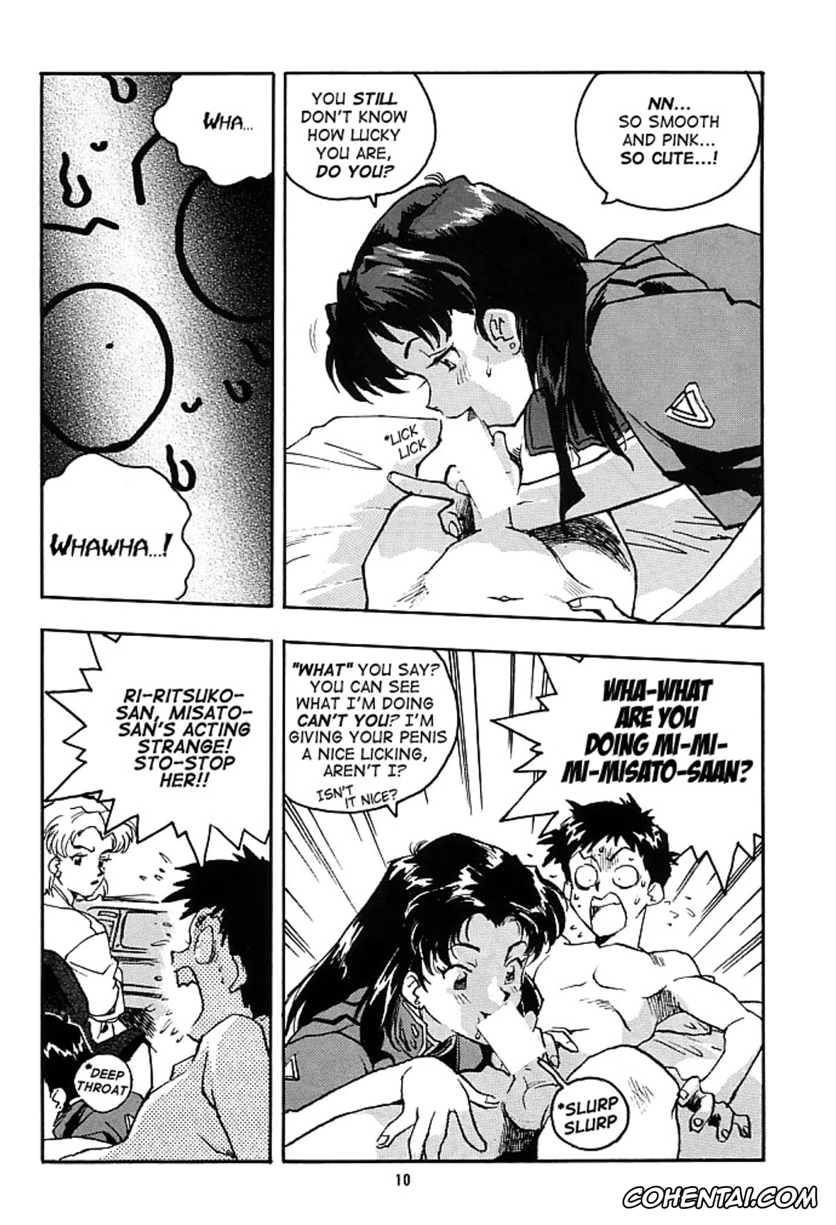 Neon Genesis Evangelion hentai, Asuka Langley Soryu hentai, Misato Katsuragi hentai, Rei Ayanami hentai, Ritsuko Akagi hentai, Shinji Ikari hentai, RENGE Ver. EVA (Neon Genesis Evangelion), pagina 9