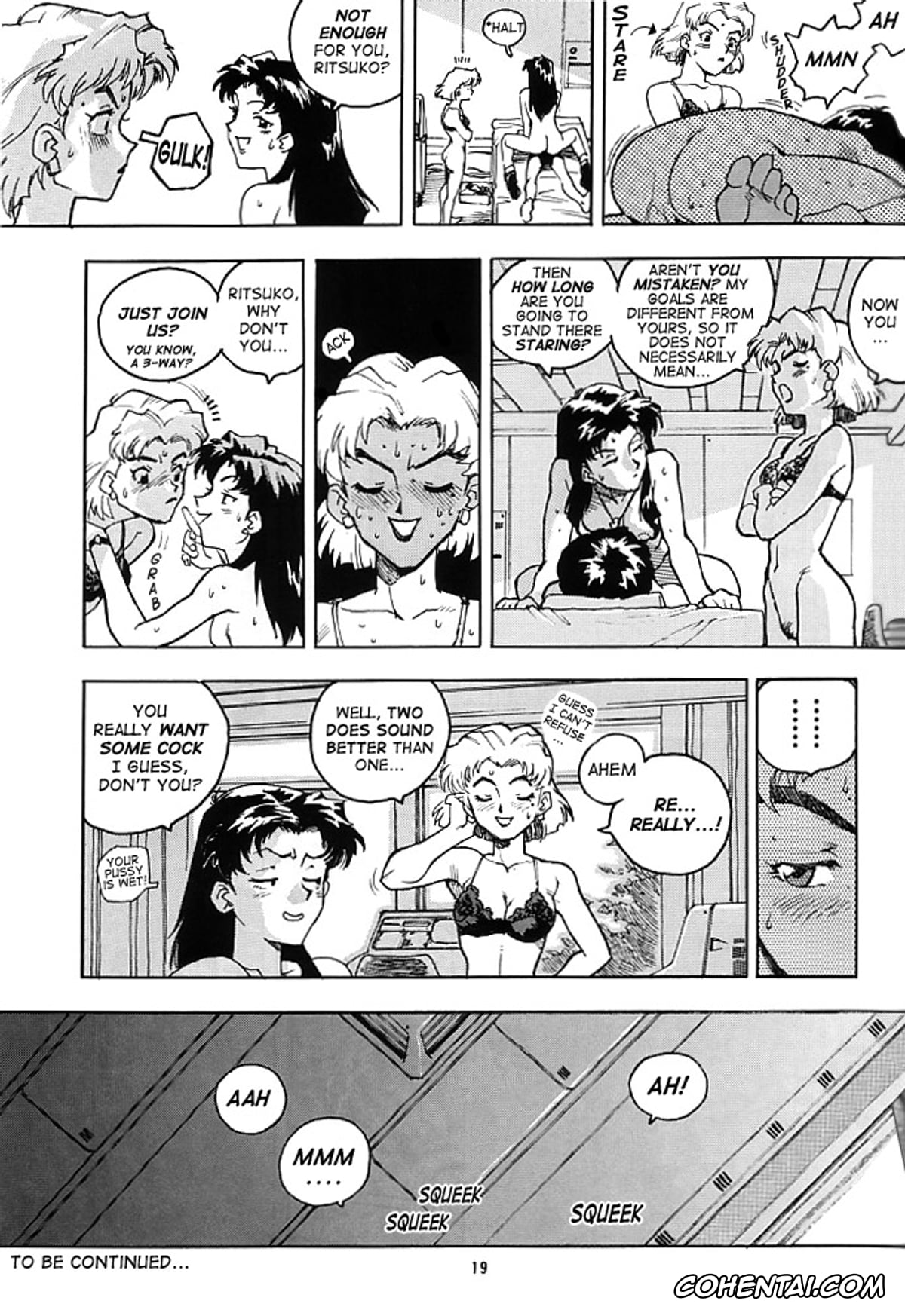 Neon Genesis Evangelion hentai, Asuka Langley Soryu hentai, Misato Katsuragi hentai, Rei Ayanami hentai, Ritsuko Akagi hentai, Shinji Ikari hentai, RENGE Ver. EVA (Neon Genesis Evangelion), pagina 18