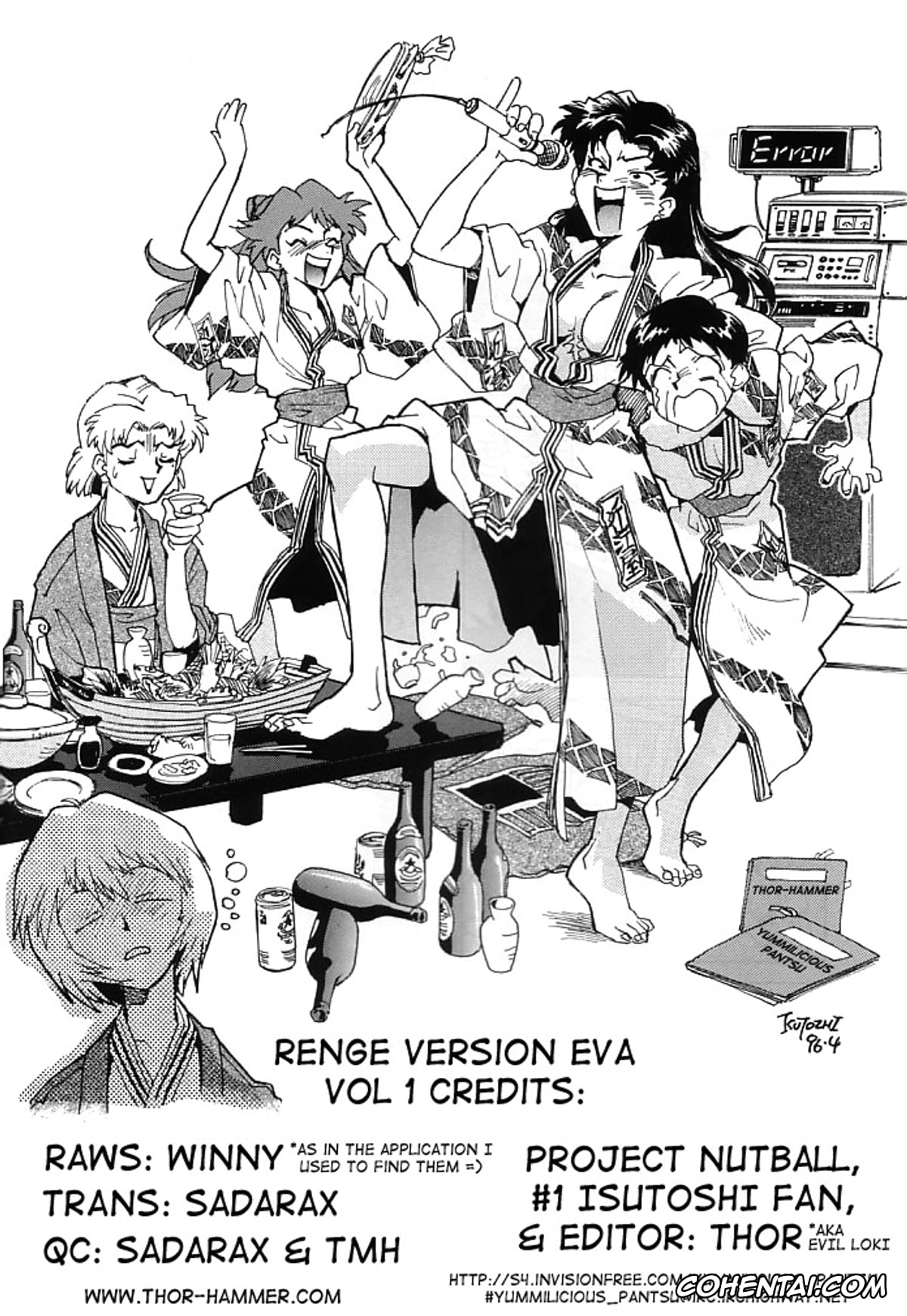 Neon Genesis Evangelion xxx, Asuka Langley Soryu xxx, Misato Katsuragi xxx, Rei Ayanami xxx, Ritsuko Akagi xxx, Shinji Ikari xxx, RENGE Ver. EVA (Neon Genesis Evangelion), pagina 19