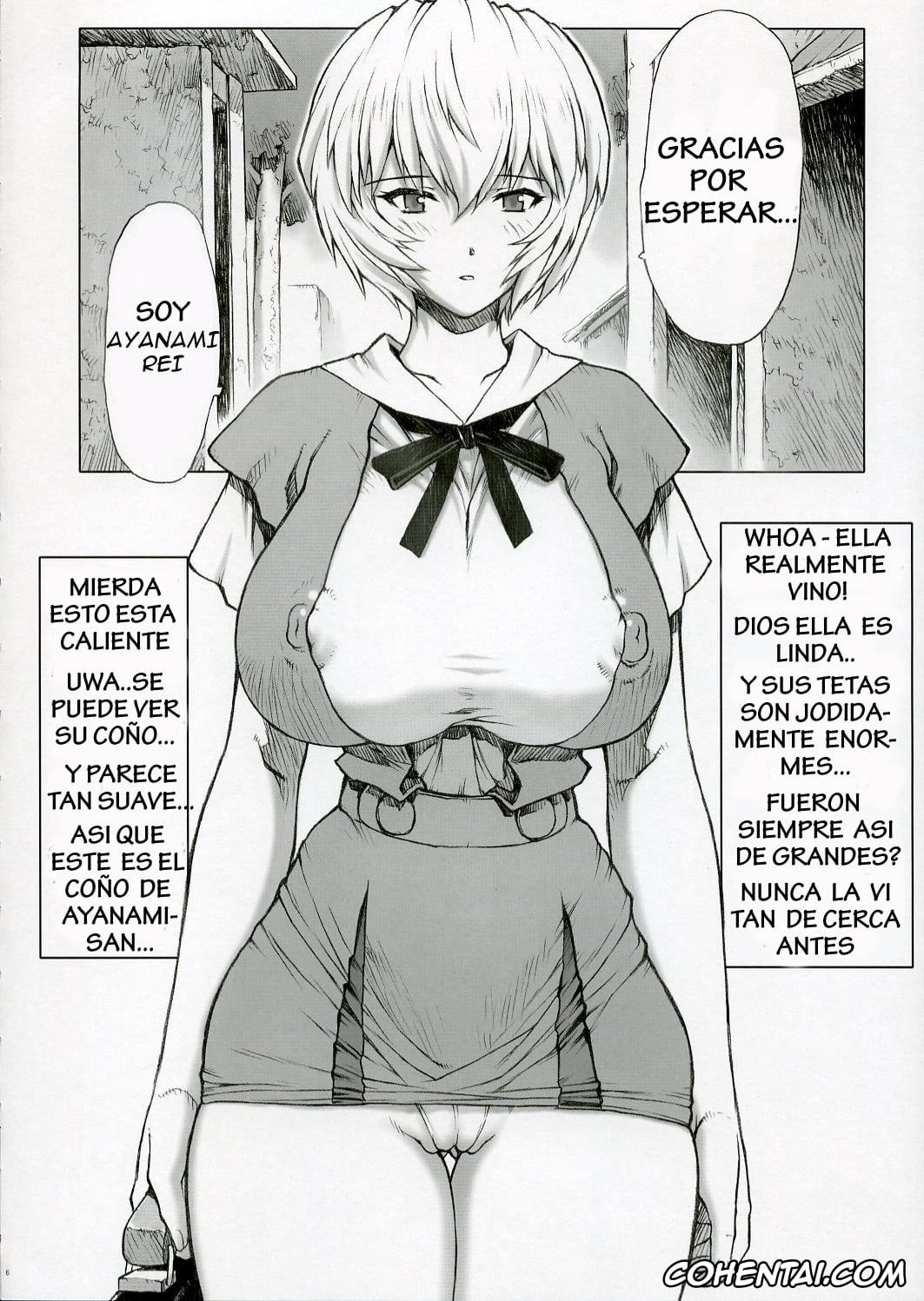 Neon Genesis Evangelion porno, Bayonetta porno, Rei Ayanami porno, Ayanami (Neon Genesis Evangelion), pagina 8